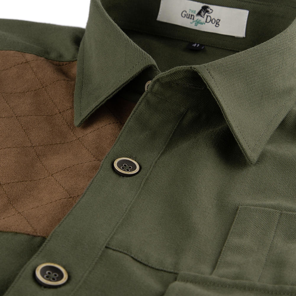 Herren Safari-Hemd Baumwoll-Twill