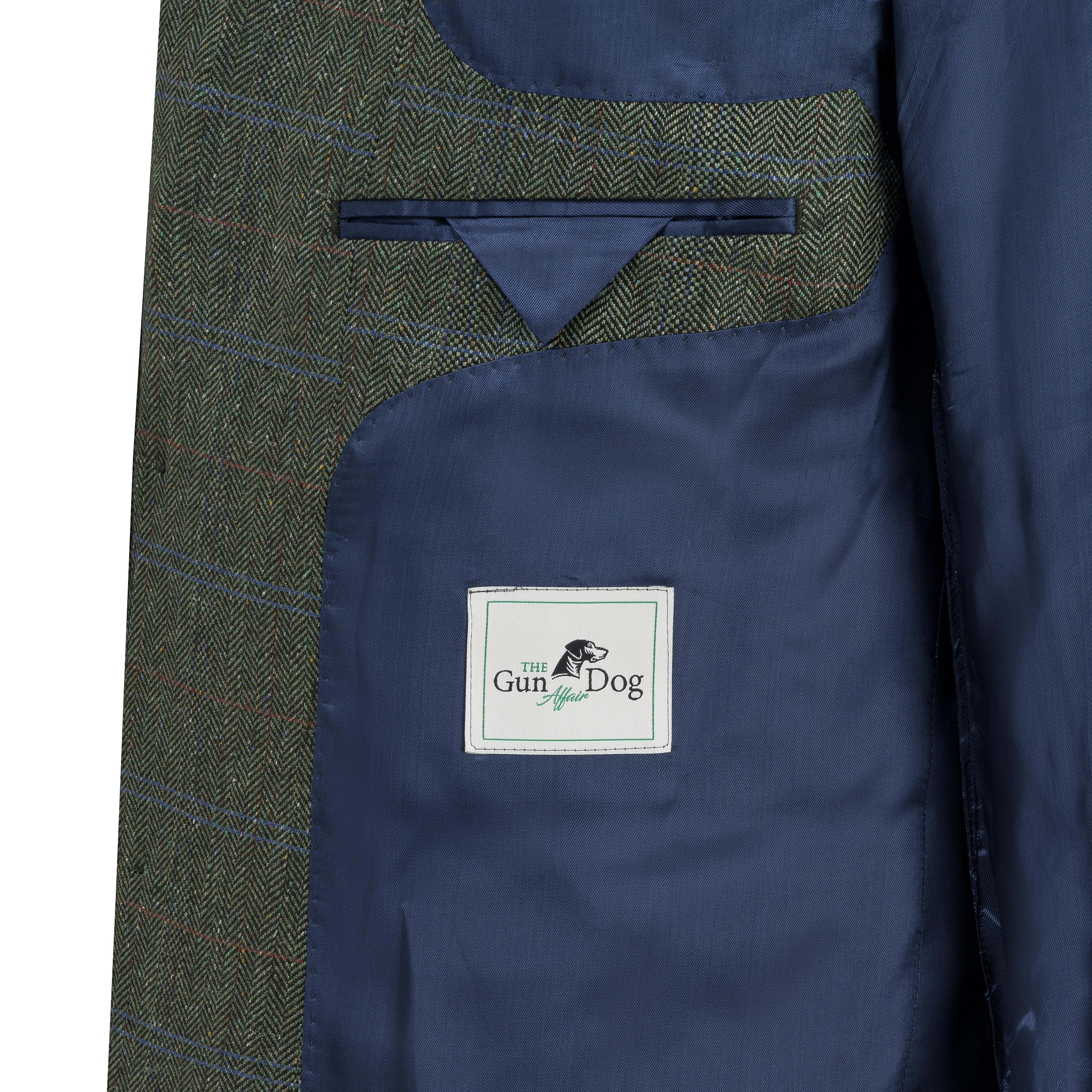 Blazer en soie pour homme » Francesco «, vert
