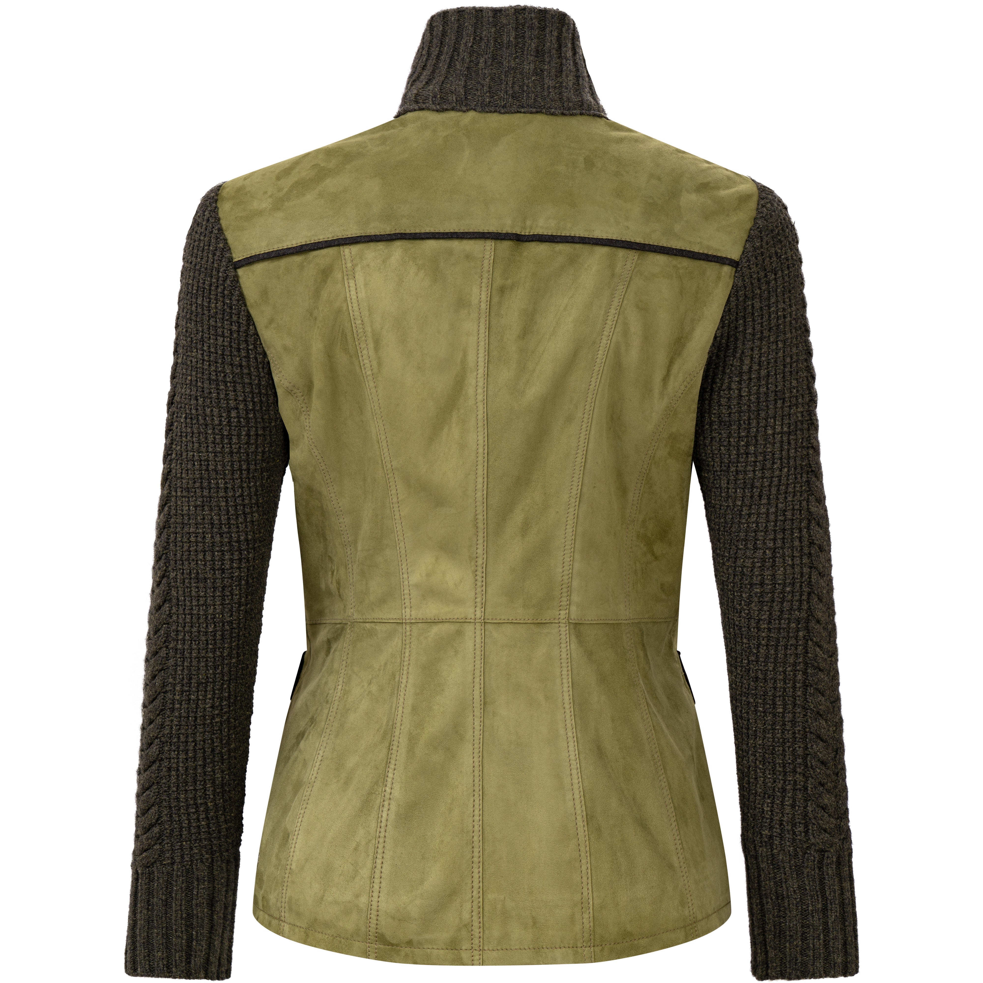 Veste tricotée en cuir pour femme Habsburg » Kaltenbrunn «