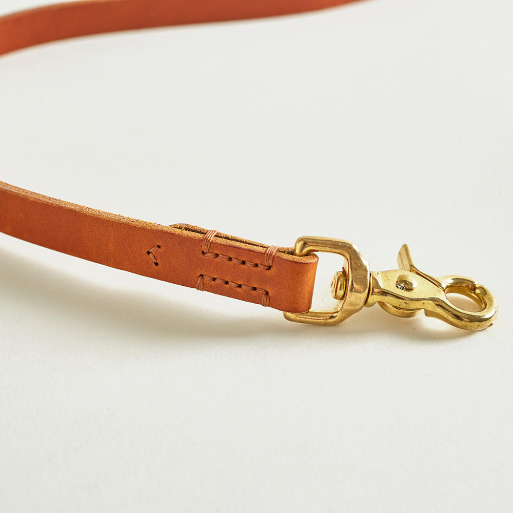 Laisse de chien Helen Wells » Classic «, cognac, 80 cm 