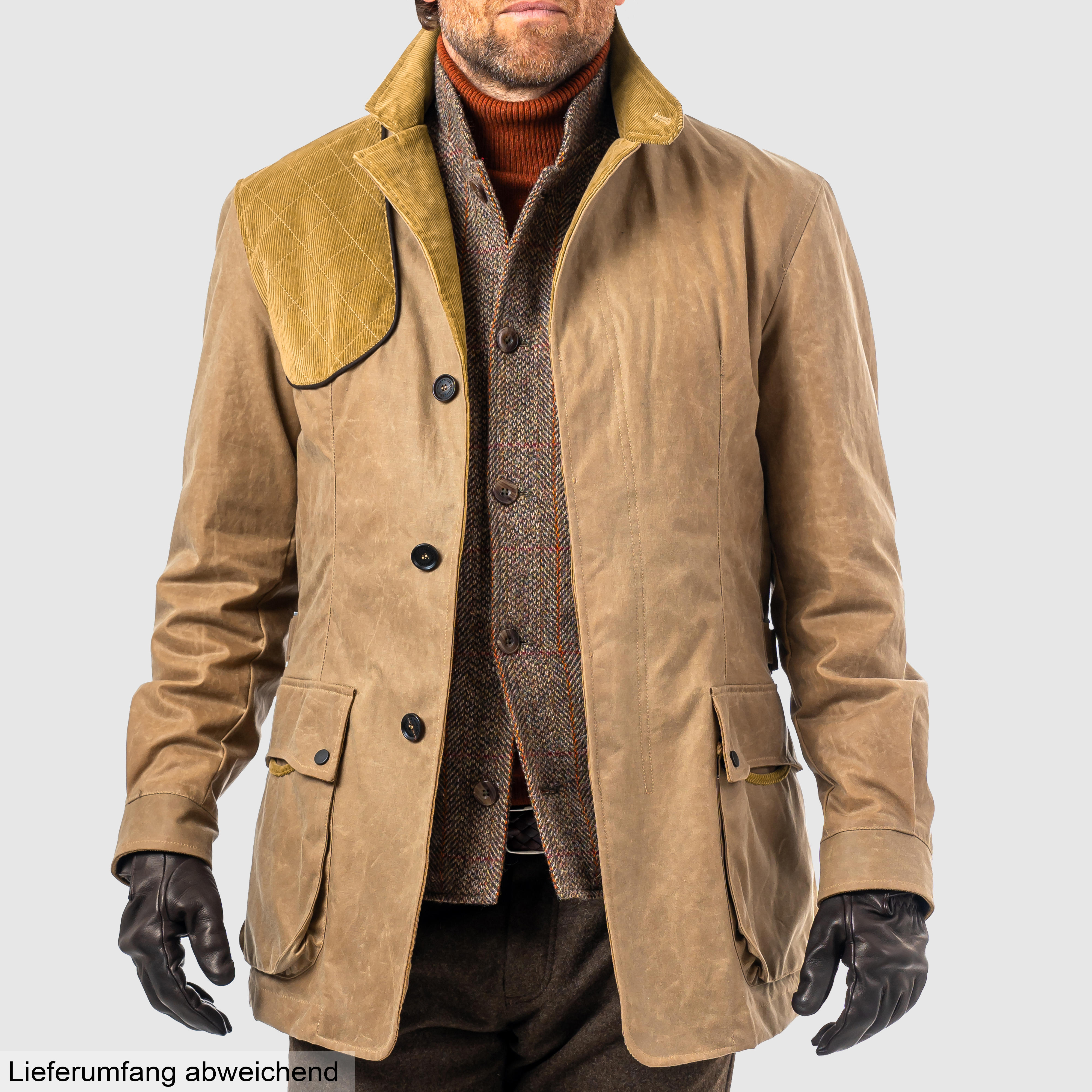Veste en cire pour hommes "Remo"