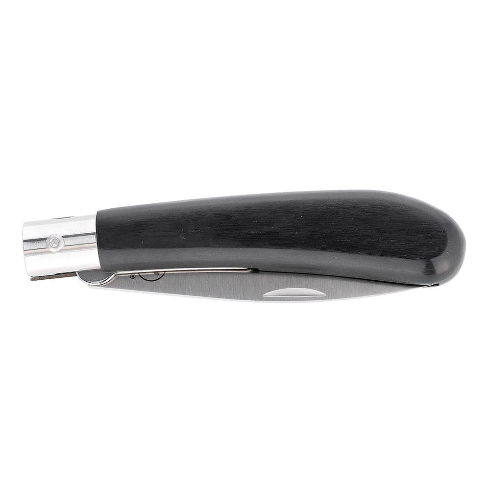 MAIN Klappmesser »German Line«, Drop-Point, Pakkaholz schwarz