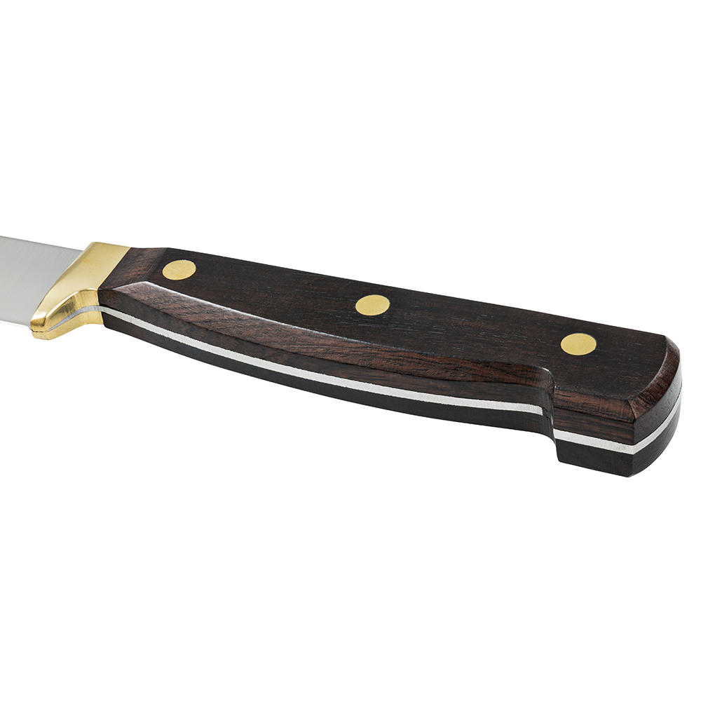 Rustic Cutlery Set, Ebony, with Farmhouse-style Table Knife