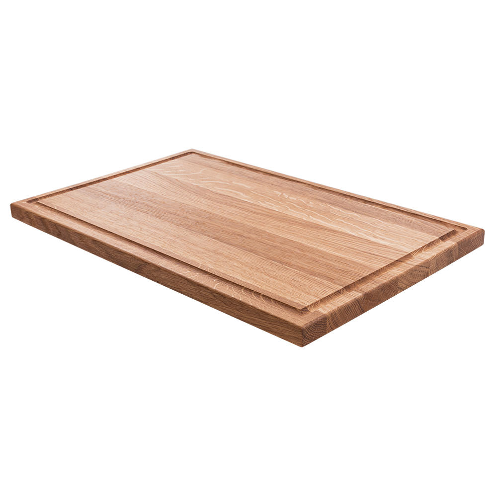 Chopping Board, Oak, Large, with Sap Groove