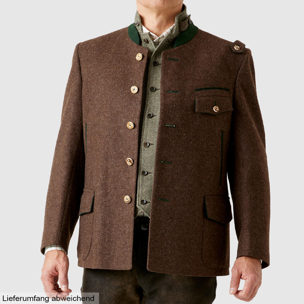 Herren Loden-Jagdjacke, dunkelbraun