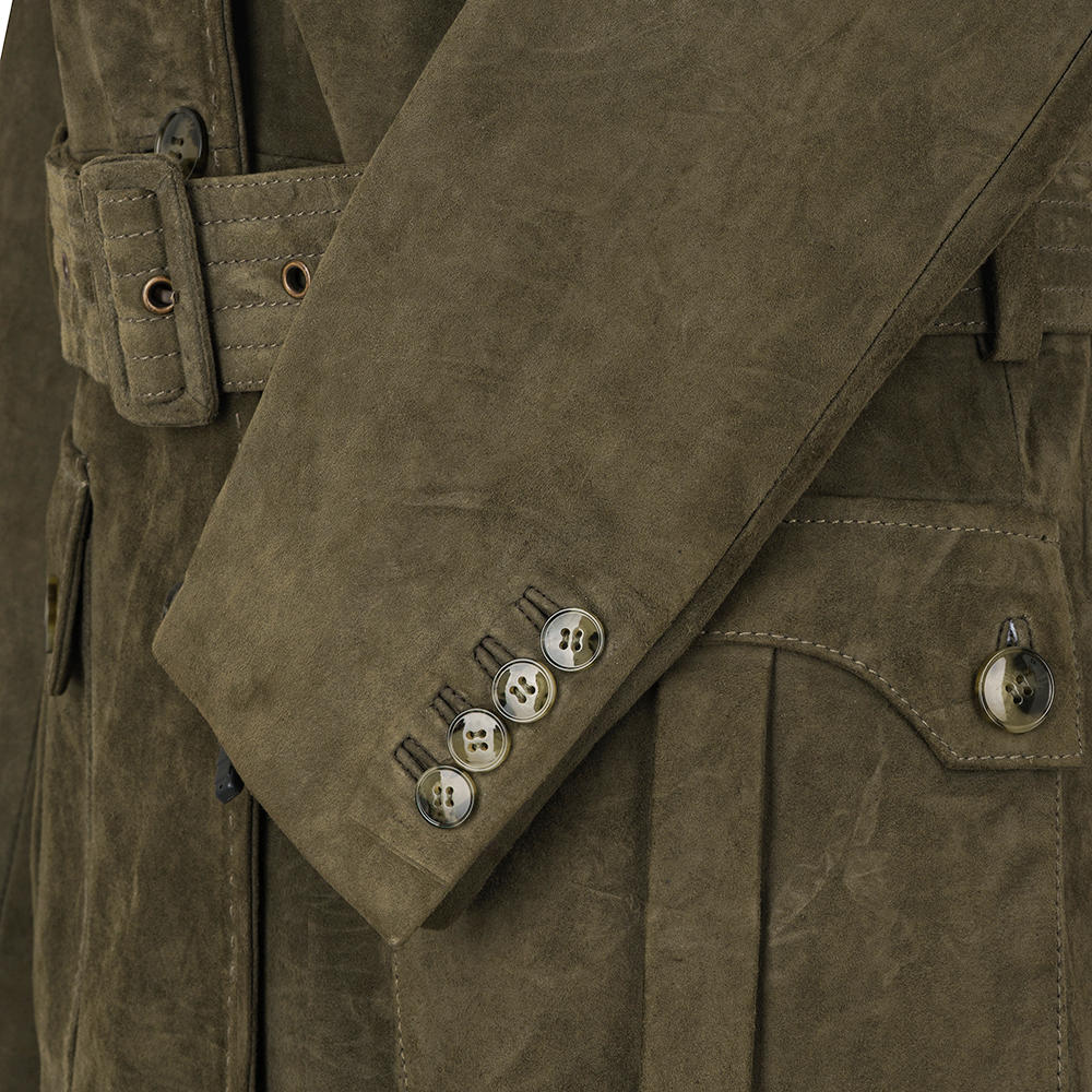 Damen Leder-Safari Jacke »Diplomate Lady«