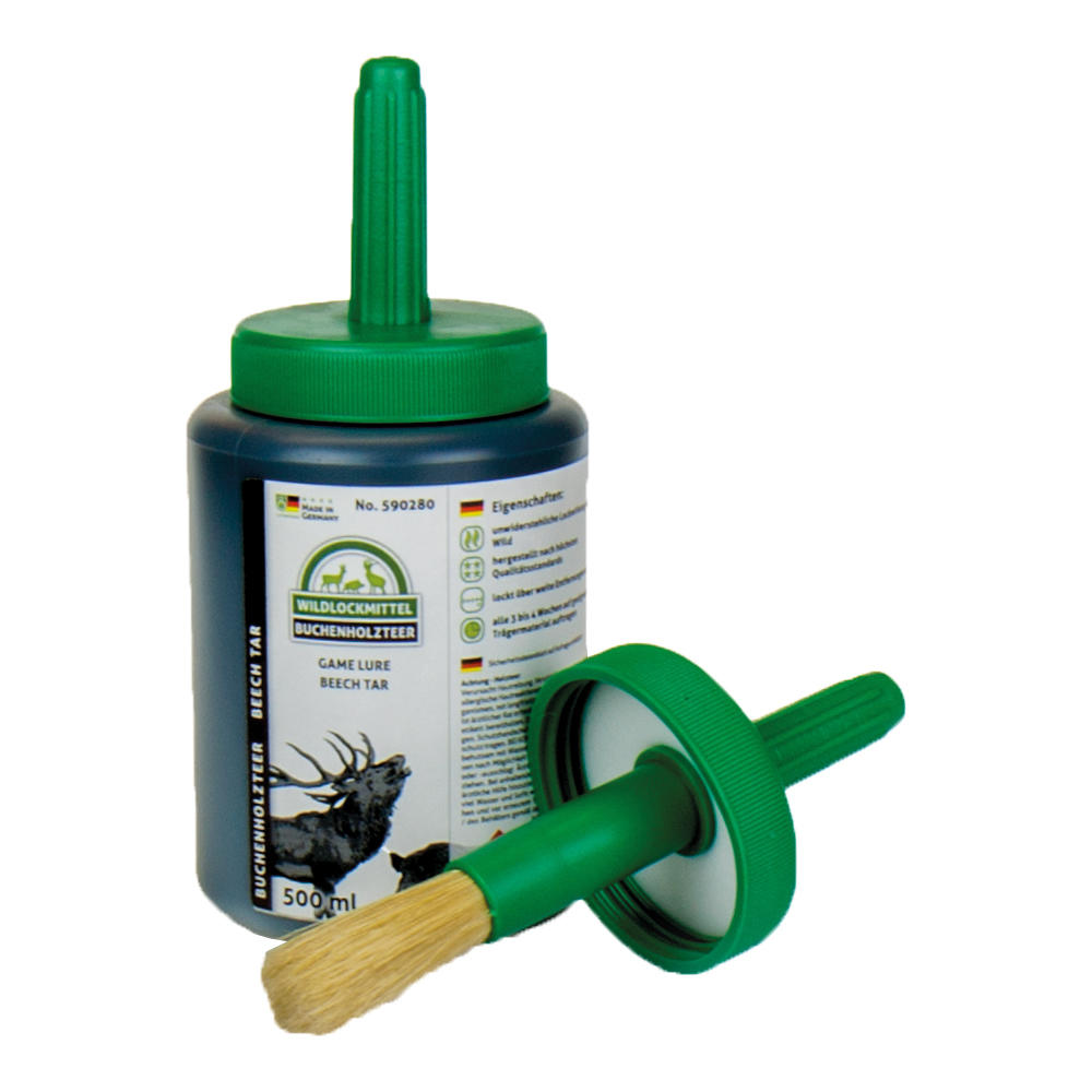 Beech Wood Tar, Tin with Brush, 500 ml