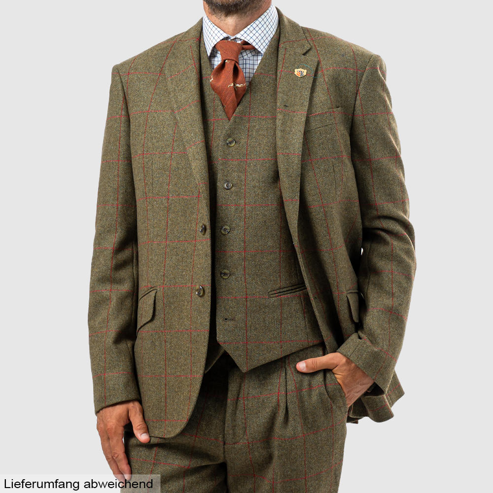 Alan Paine Herren Tweed-Sakko »Combrook«, Sage