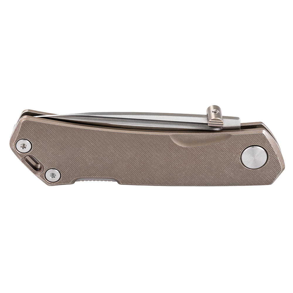 Real Steel® Luna Maius Klappmesser, Titan, bronze