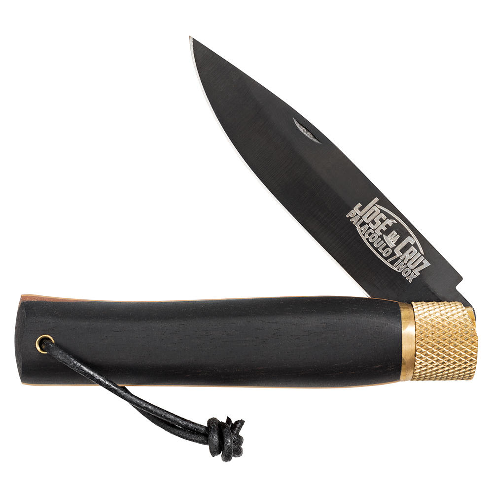 José da Cruz »Luxurious« Klappmesser, Ebenholz/Buchsbaum