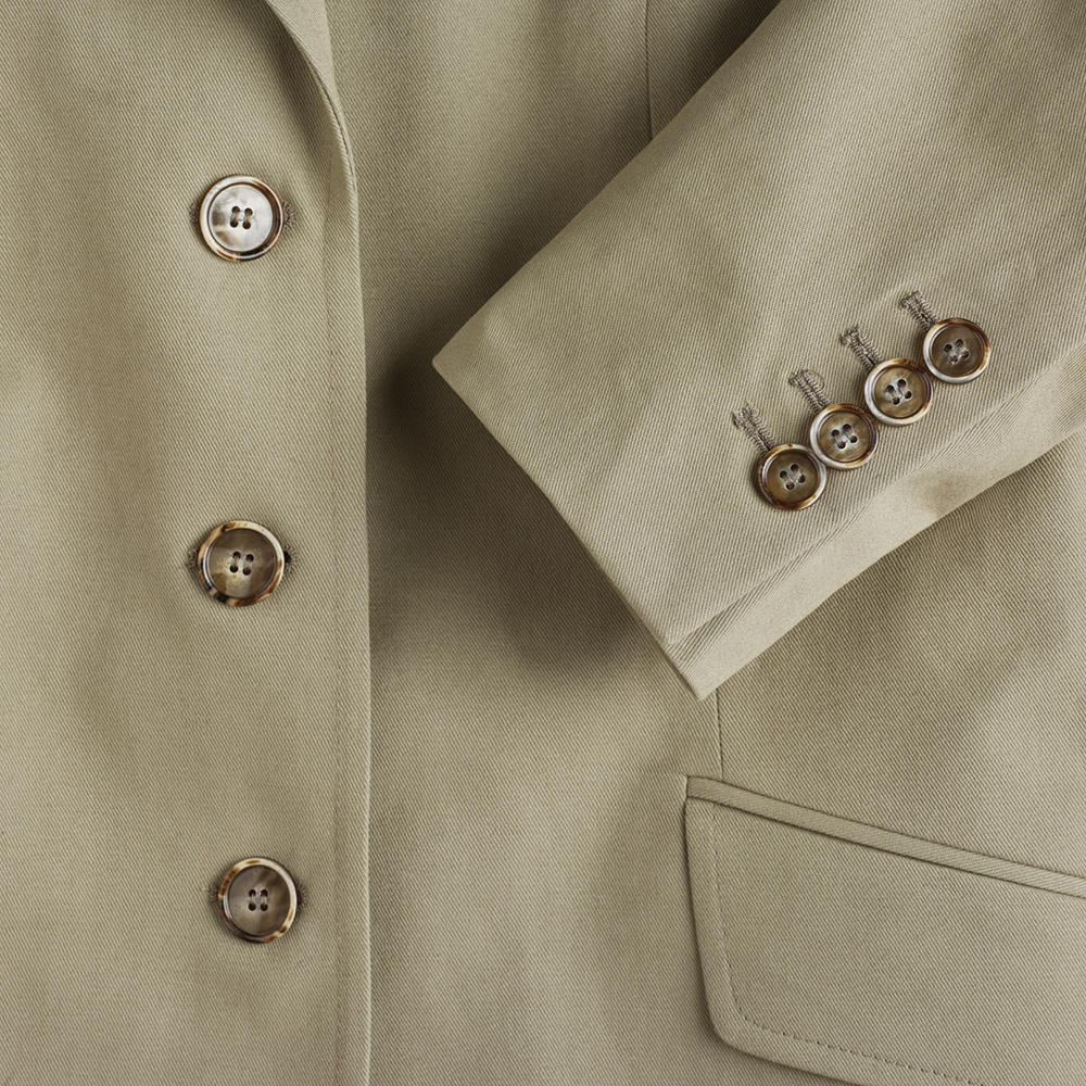 Ladies’ Blazer, Cotton, British Khaki