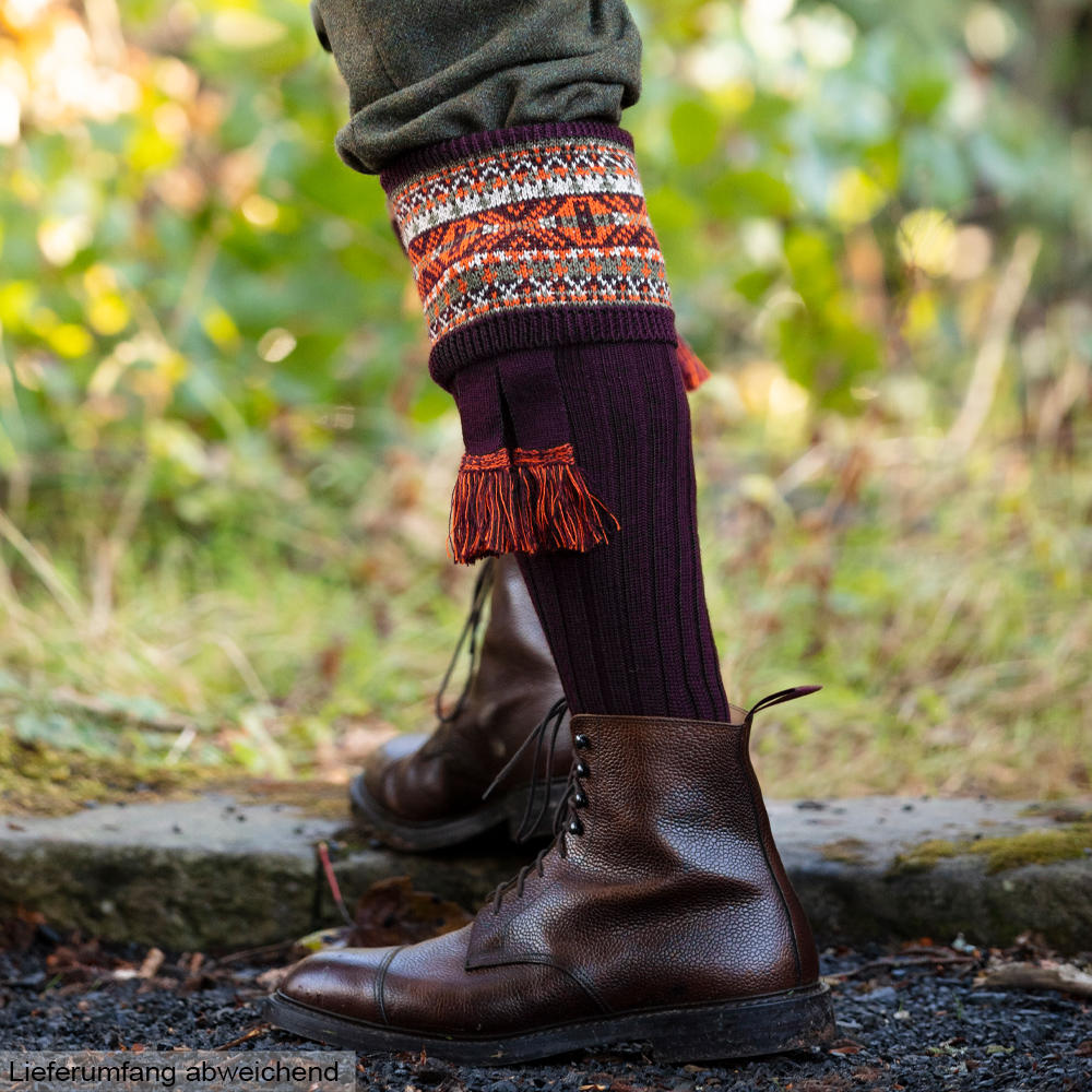 House of Cheviot Herren Jagdstrümpfe FAIRISLE