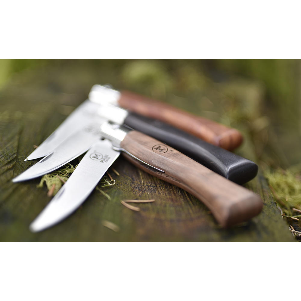 Couteau pliant MAIN » Italian Line «, noyer
