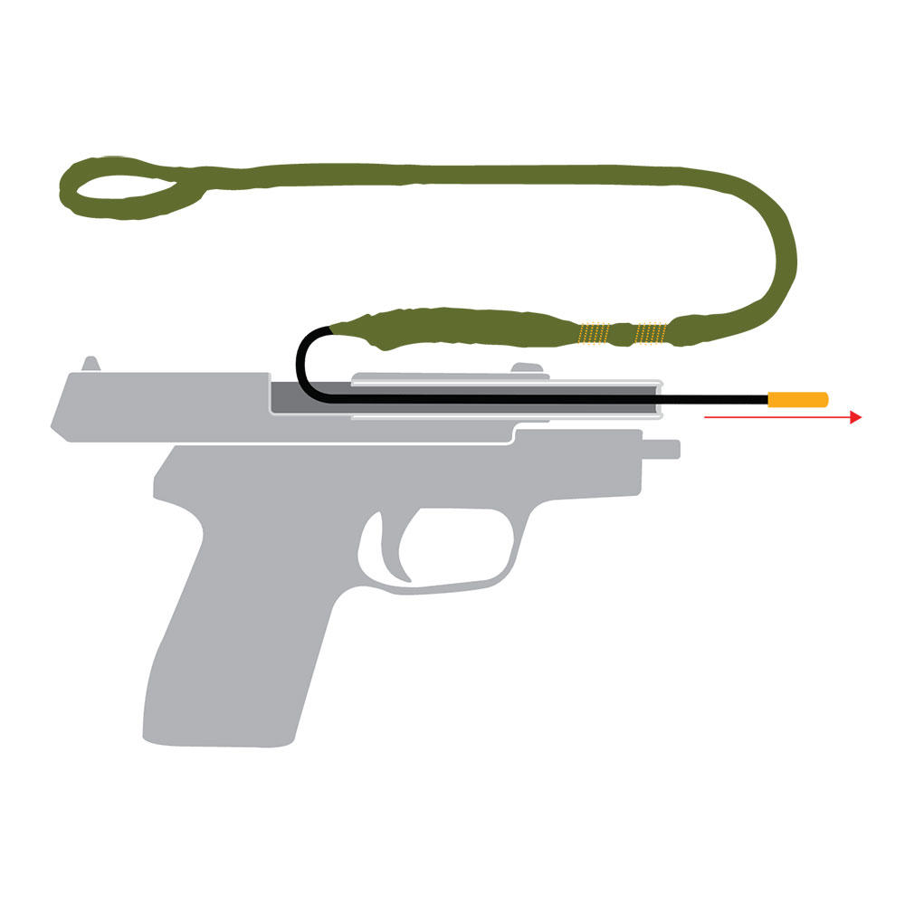Bore Snake Viper for Handguns, Calibres .30; .32