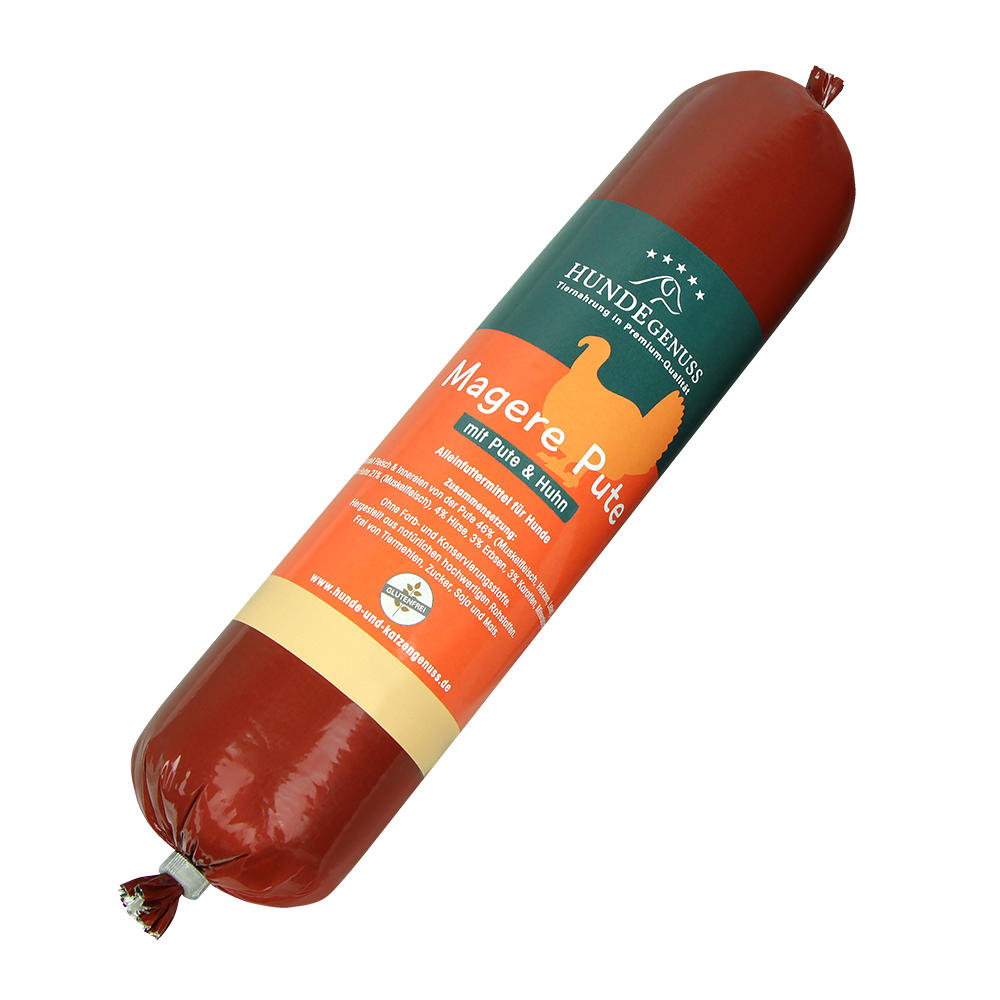»Hundegenuss« Magere Pute, 6 x 850 g