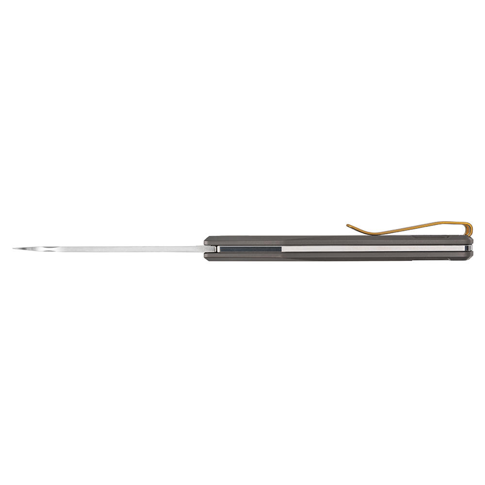 Couteau pliant Real Steel® » Solis «, titane, gris/doré