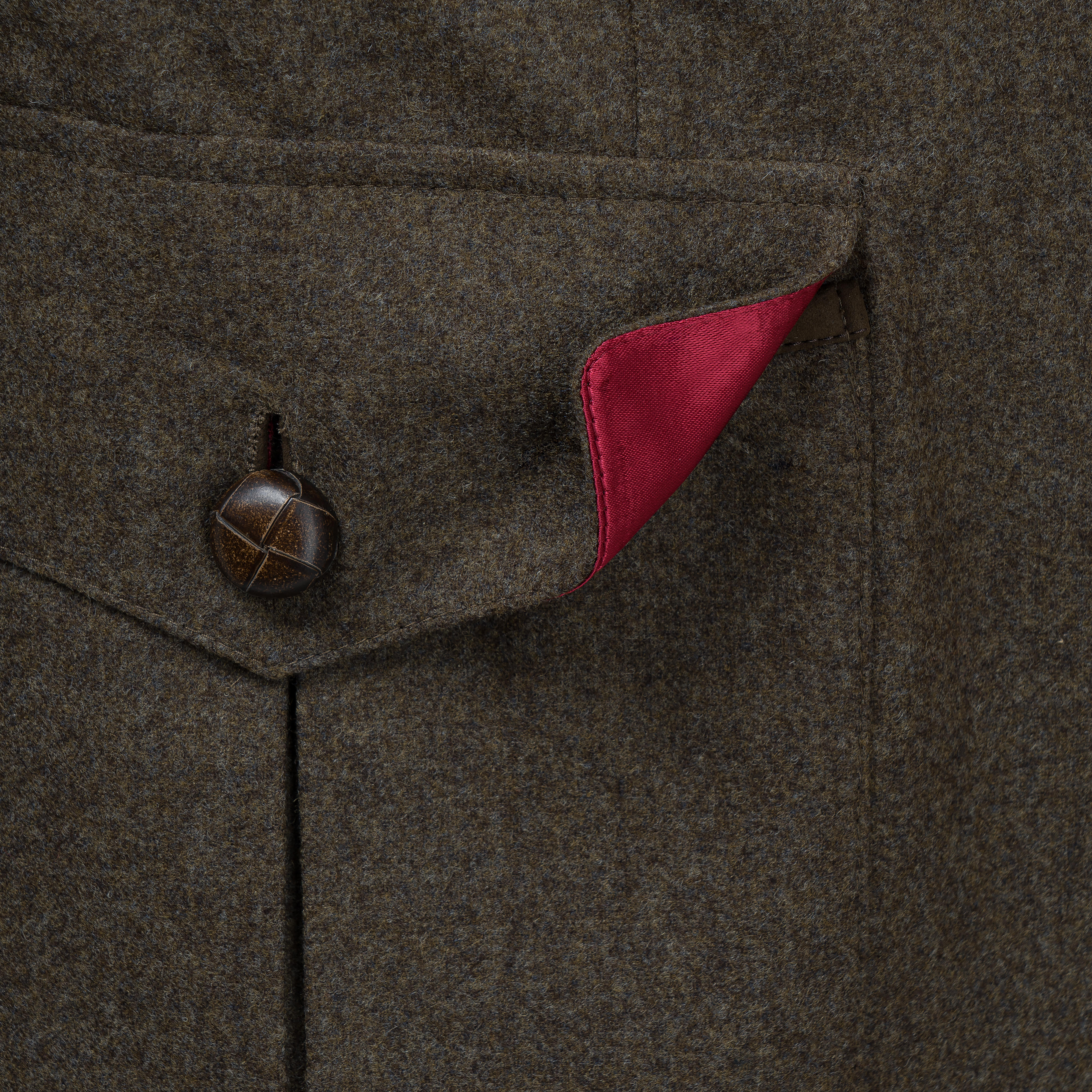Veste de costume pour homme VON DÖRNBERG » Kent «, loden/chamoisé