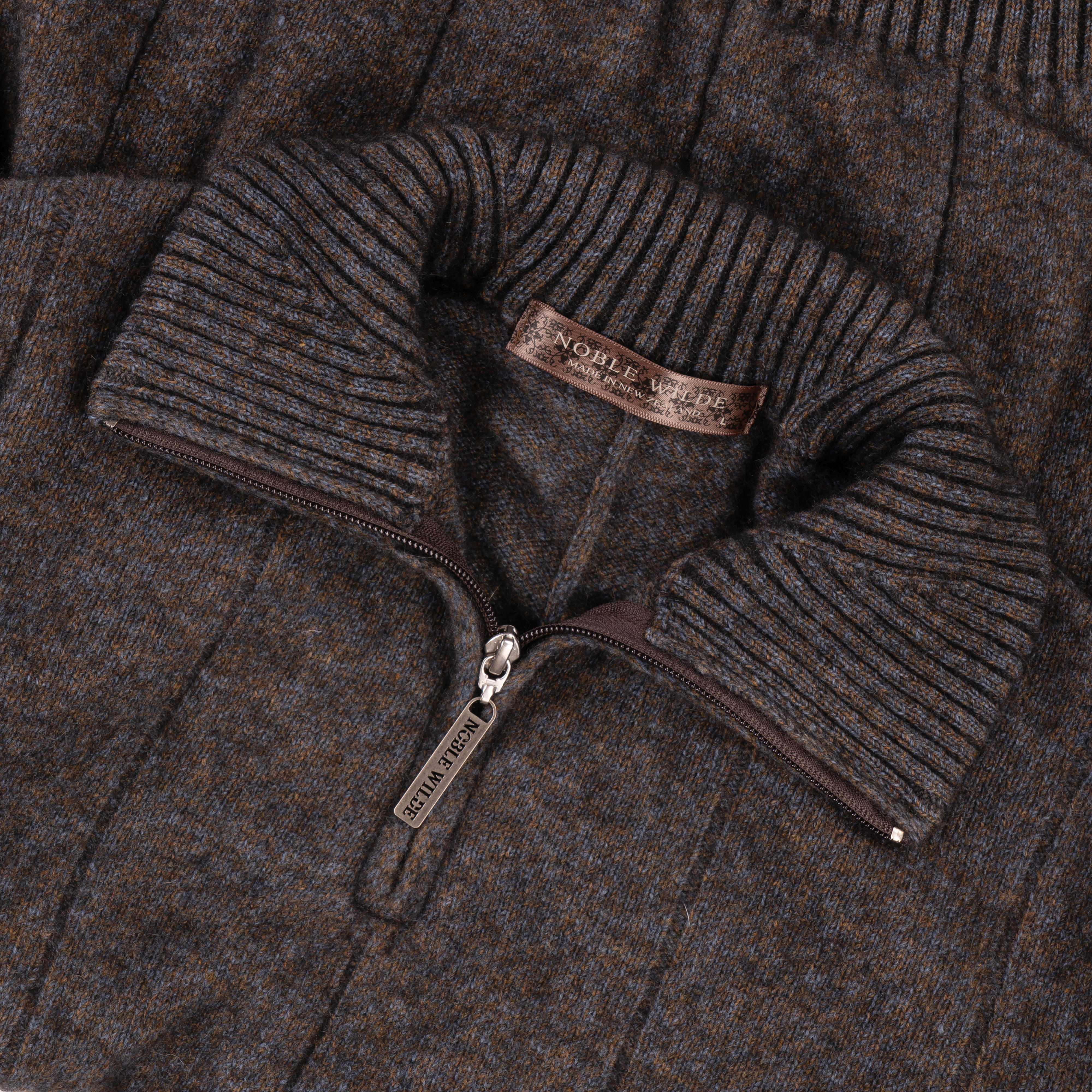 Possum Merino Men’s Zip Sweater