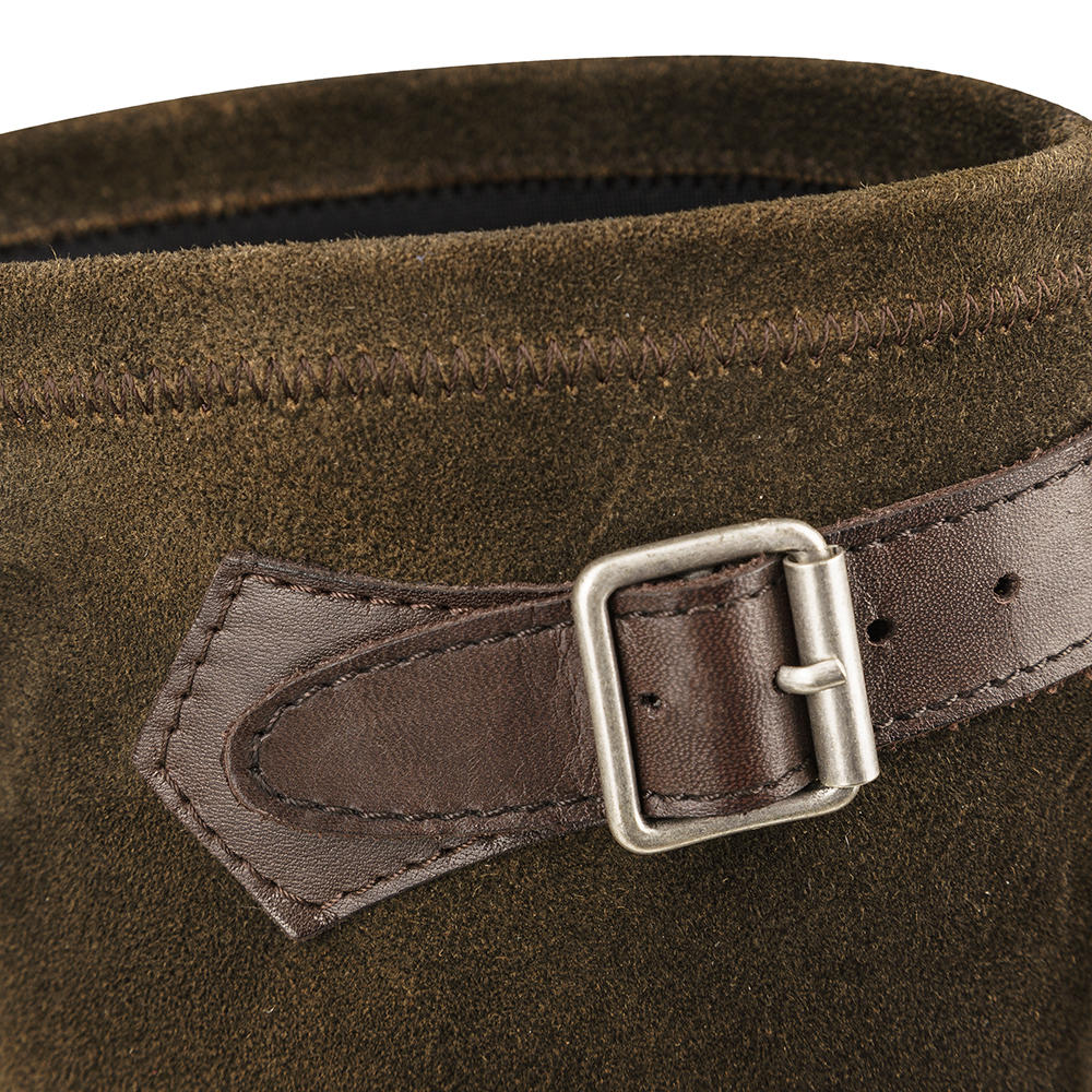 Damen Velours Stretch Stiefel