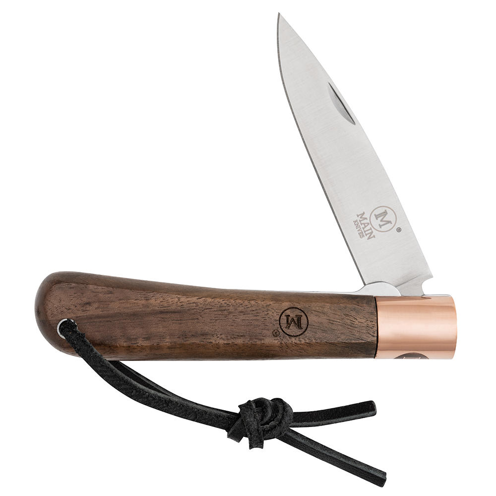 MAIN Klappmesser »Copper Line«, Walnuss