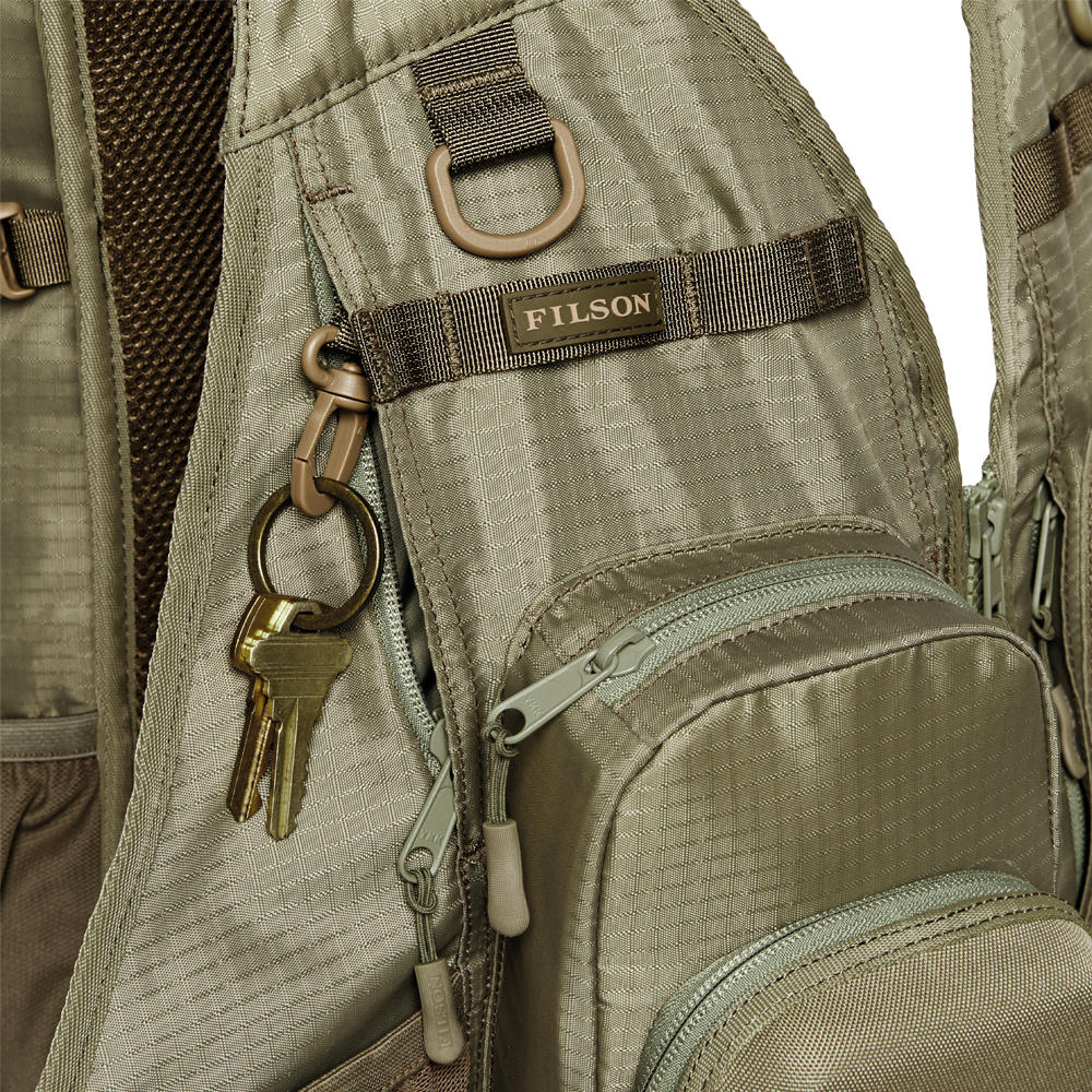 Filson Fishing Guide Vest Nylon Oxford