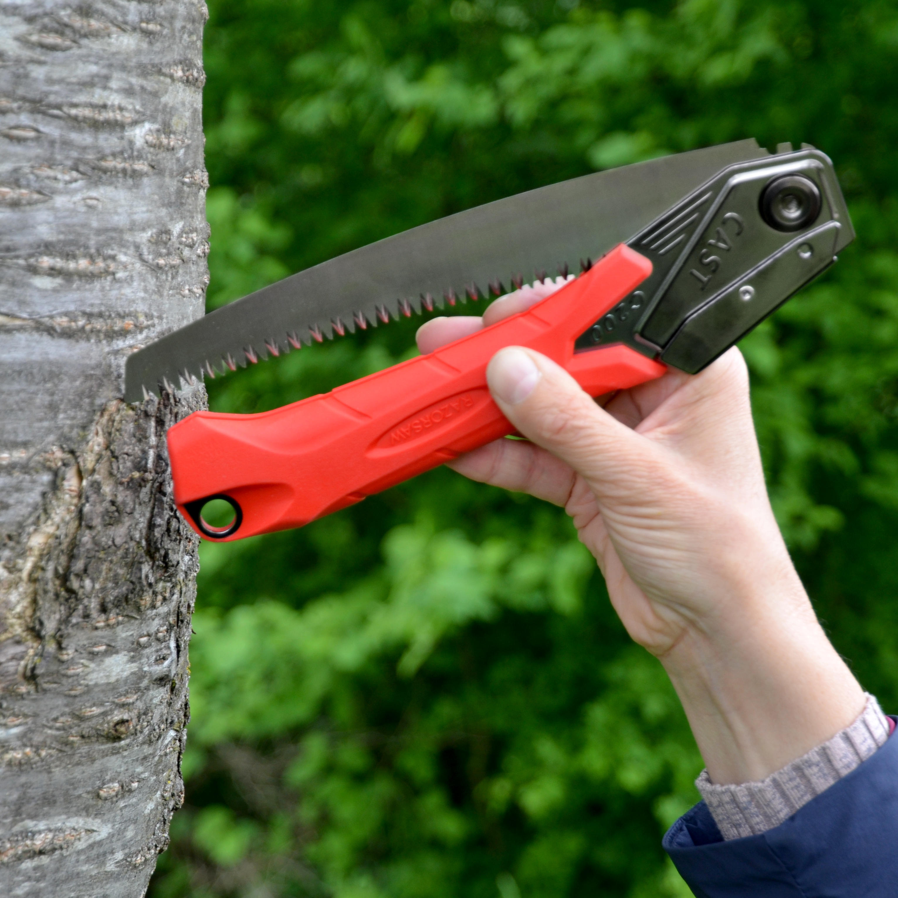 RAZORSAW CAST 200 Gardening Folding Saw, Curve