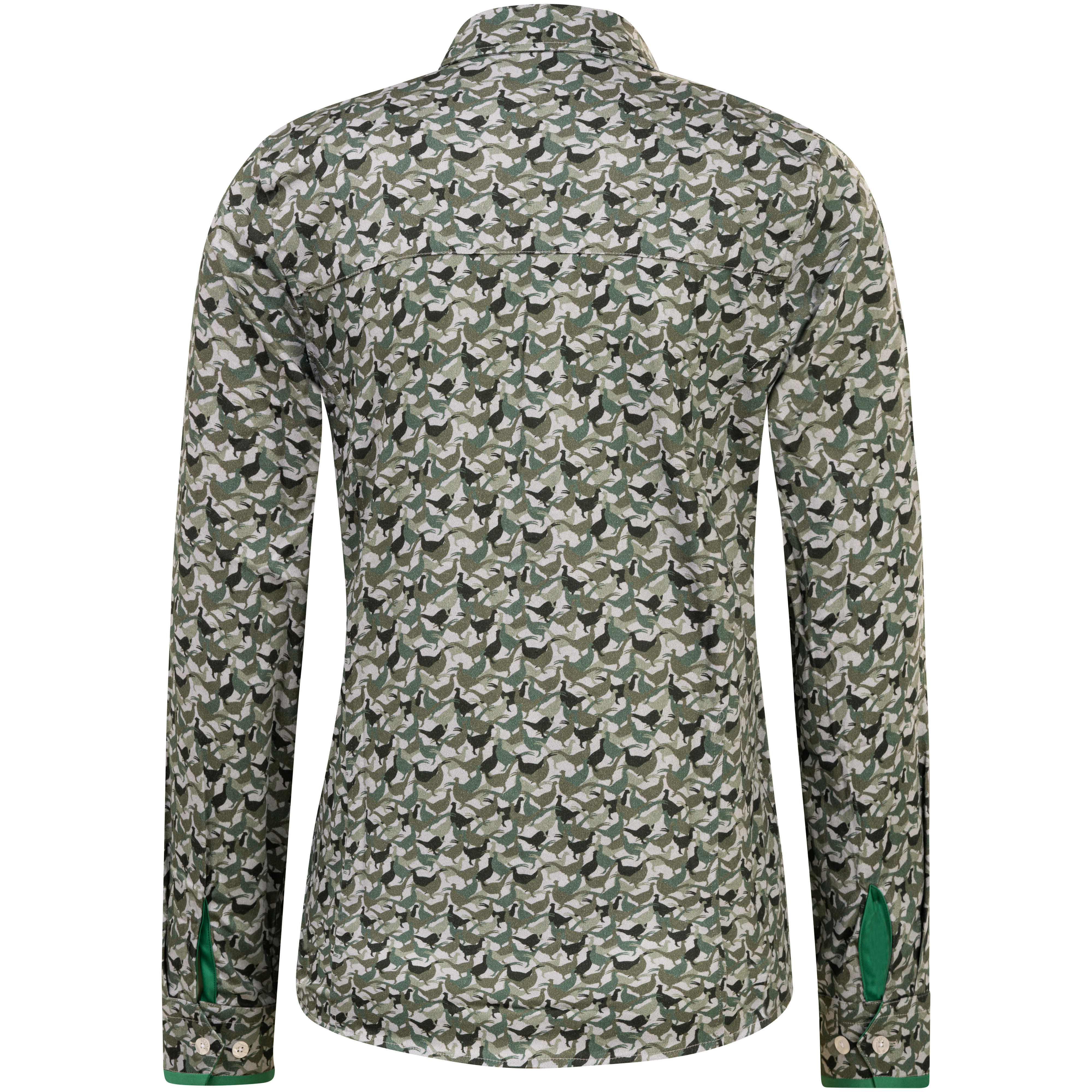 Hartwell »Layla« Ladies’ Blouse, Green, Pheasants