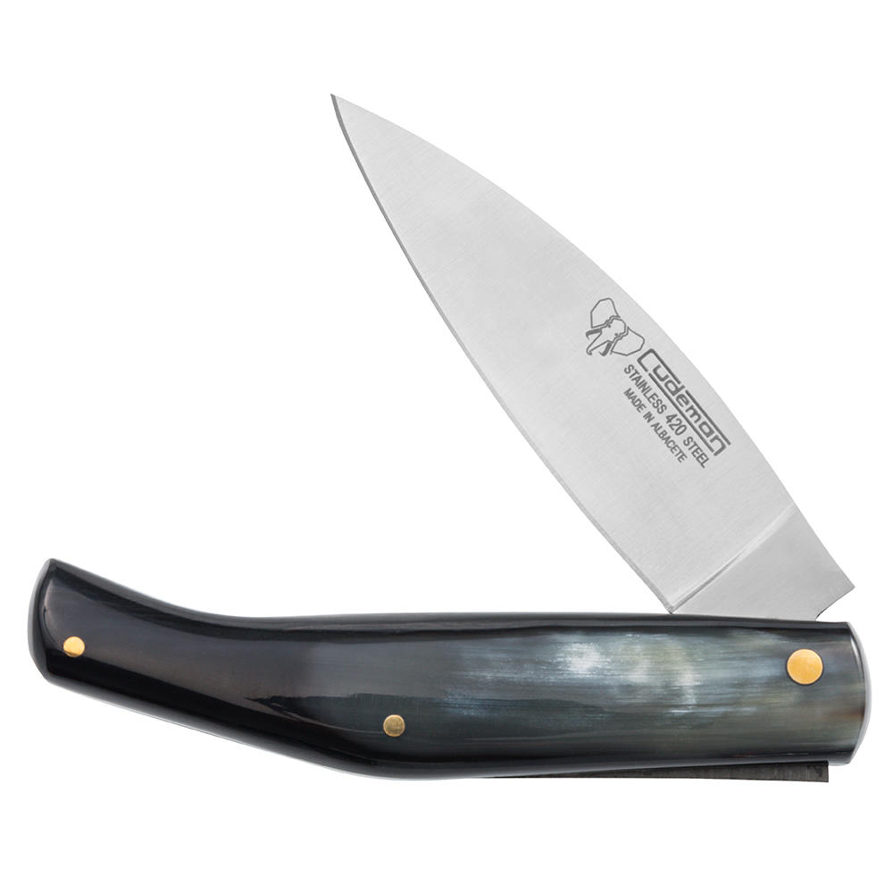 Couteau pliant Cudeman Campera, corne de buffle