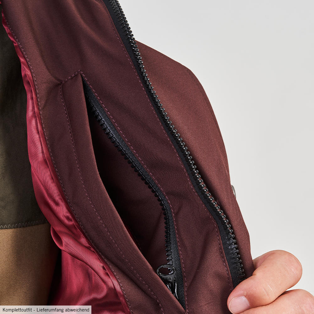Purdey Herren-Jagdjacke, leicht, mahagoni