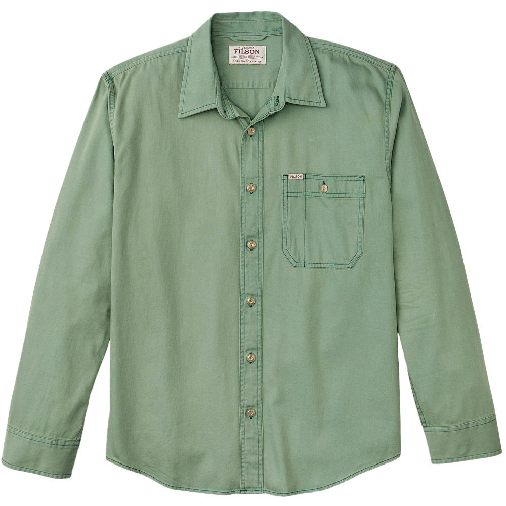 Chemise Filson Shipwright Fine Twill, vert pâle