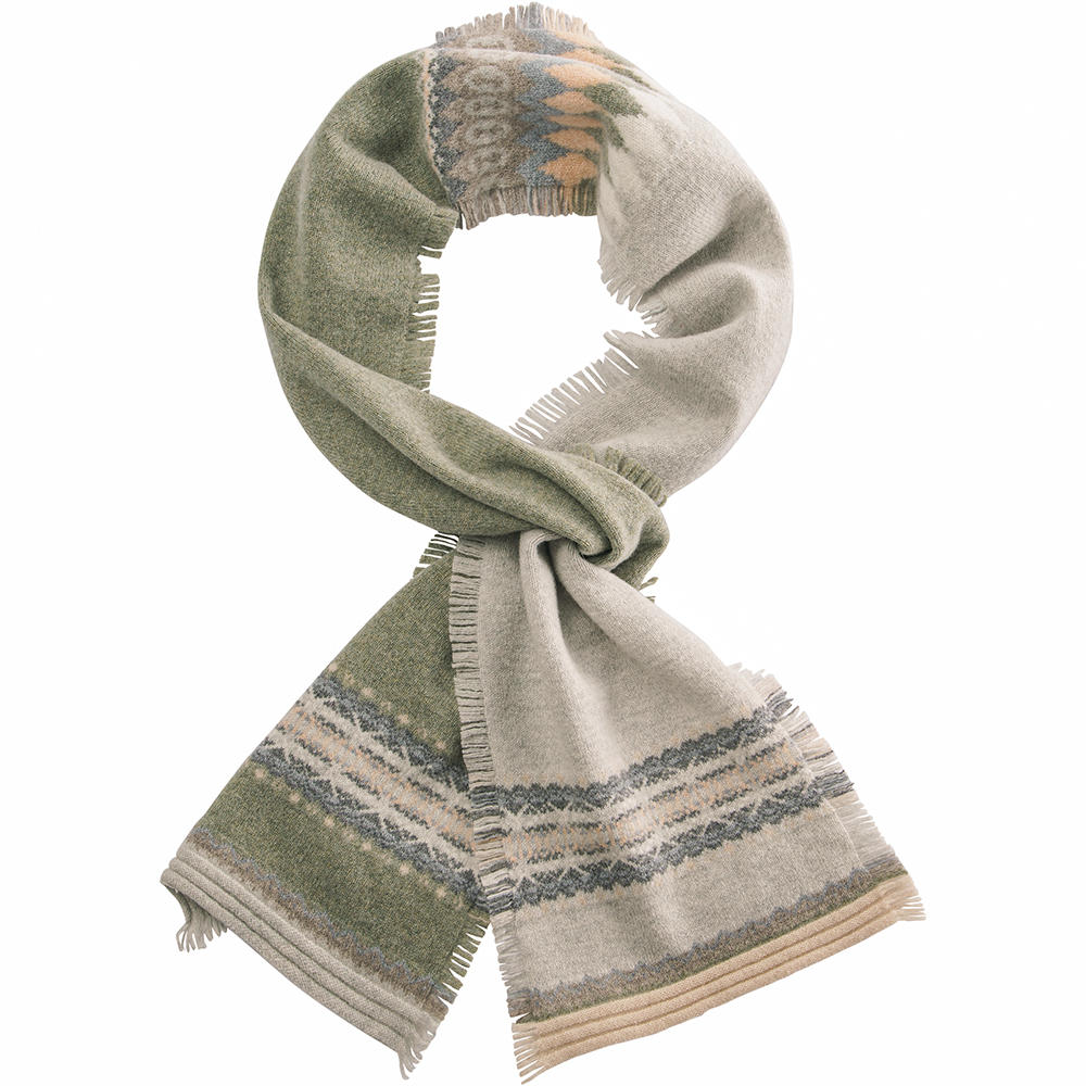 Edelweiss: Grau, Hellbraun, Oliv, Cremeweiß, Hellblau, Beige