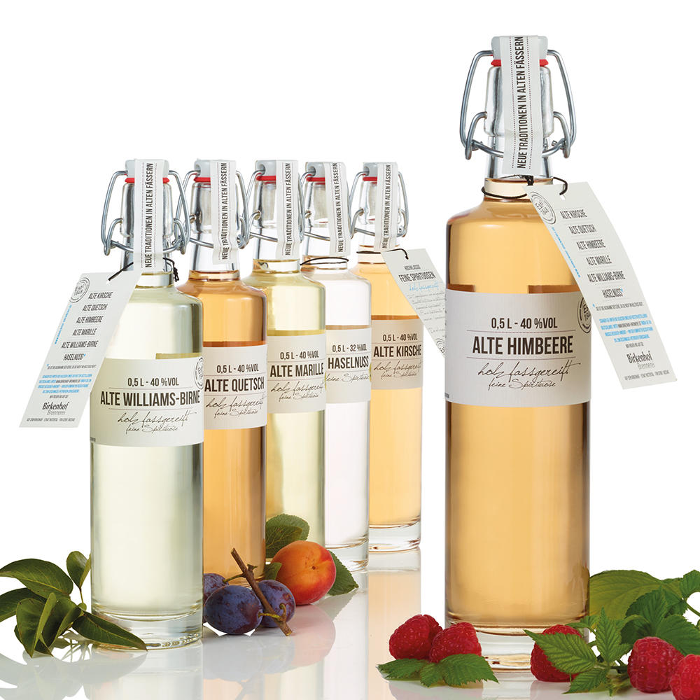 Birkenhof Brennerei »Alte Marille« Apricot Schnapps, 1 l
