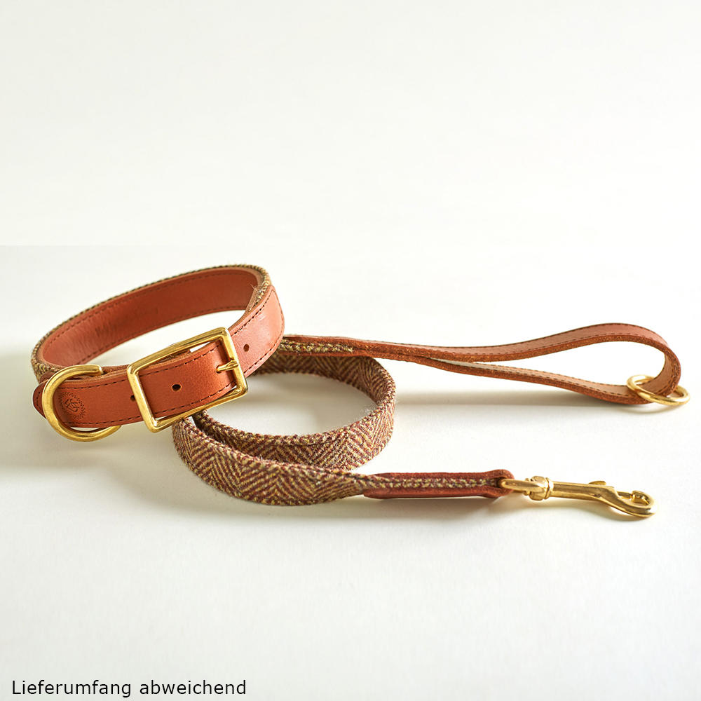 Helen Wells »Tweed Classic« Dog Collar, Beech, XXL 