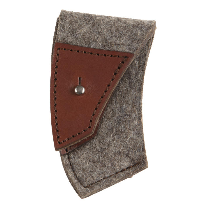 DICTUM® Bushman Axt mit Filzscheide und Diamantschärfer-Set