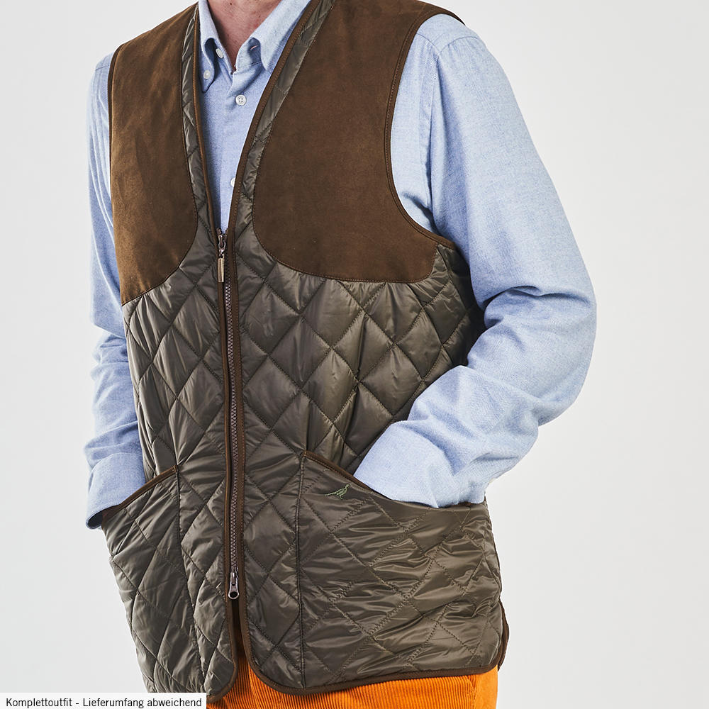 Laksen Herren-Steppweste Ludlow, oliv