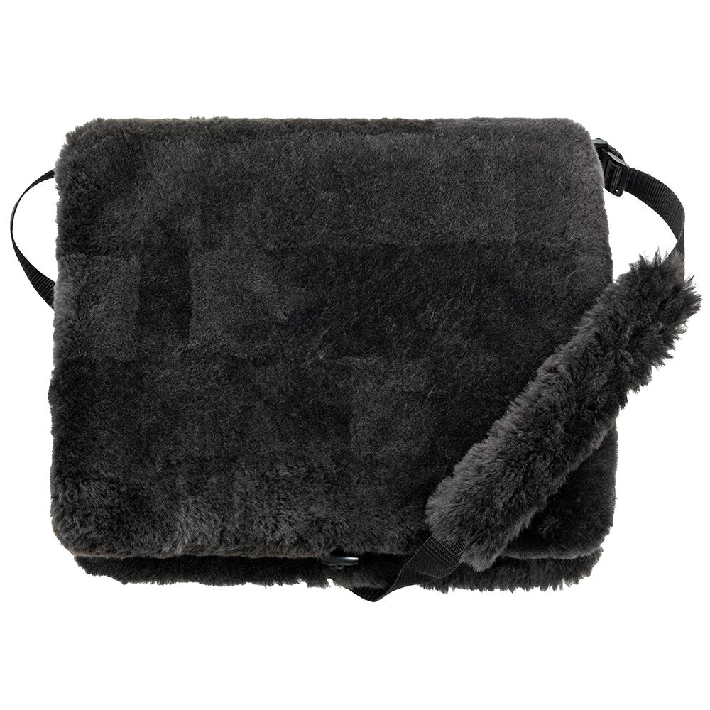 Werner Christ »Jura« Lambskin Seat Pad, Brown/Brown
