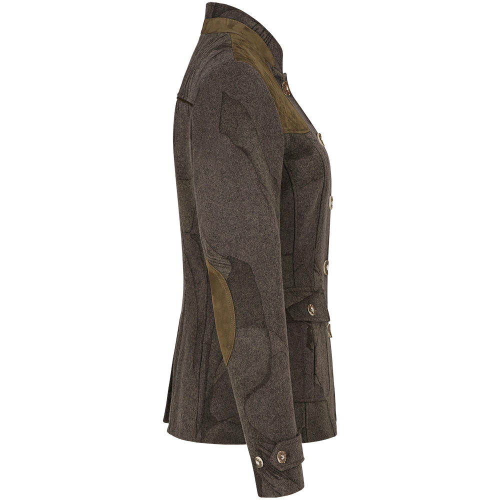 Veste pour femme Habsbourg » Filippa «, boue/marron terre