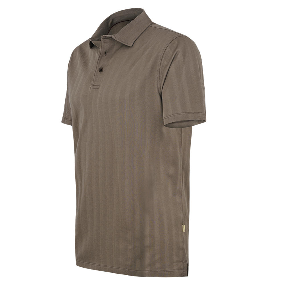 Purdey Herren Textured Striped Polo