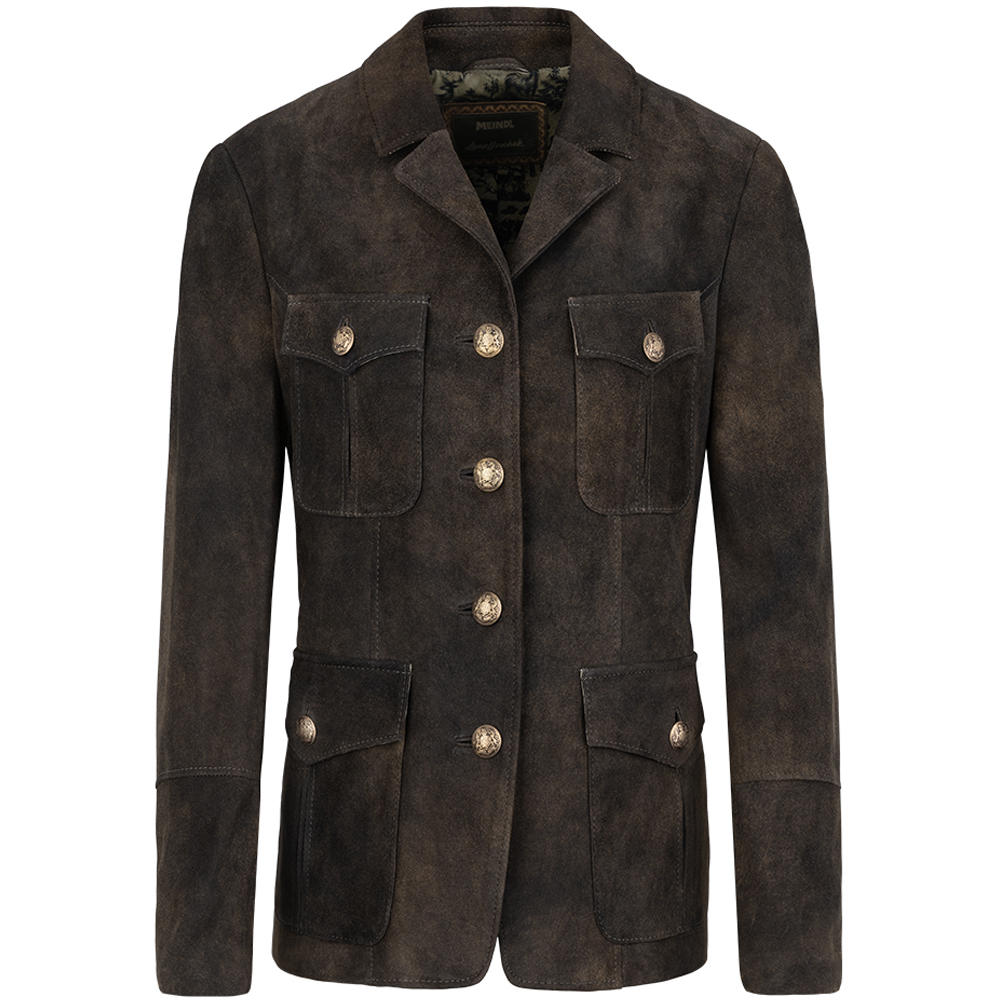 Meindl Damen Ziegenvelours Royal Safari Club Jacke