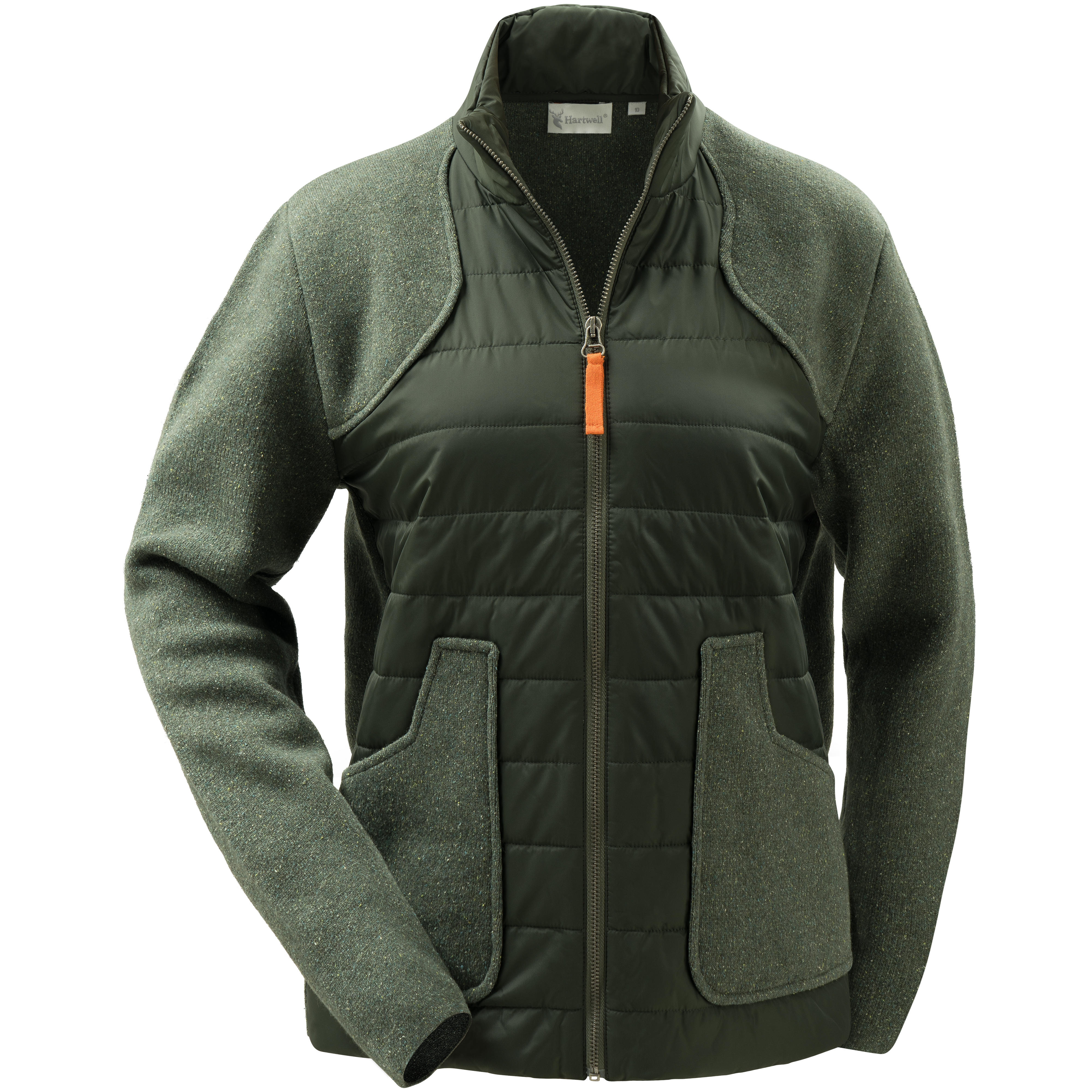 Veste matelassée pour femme Hartwell, vert olive