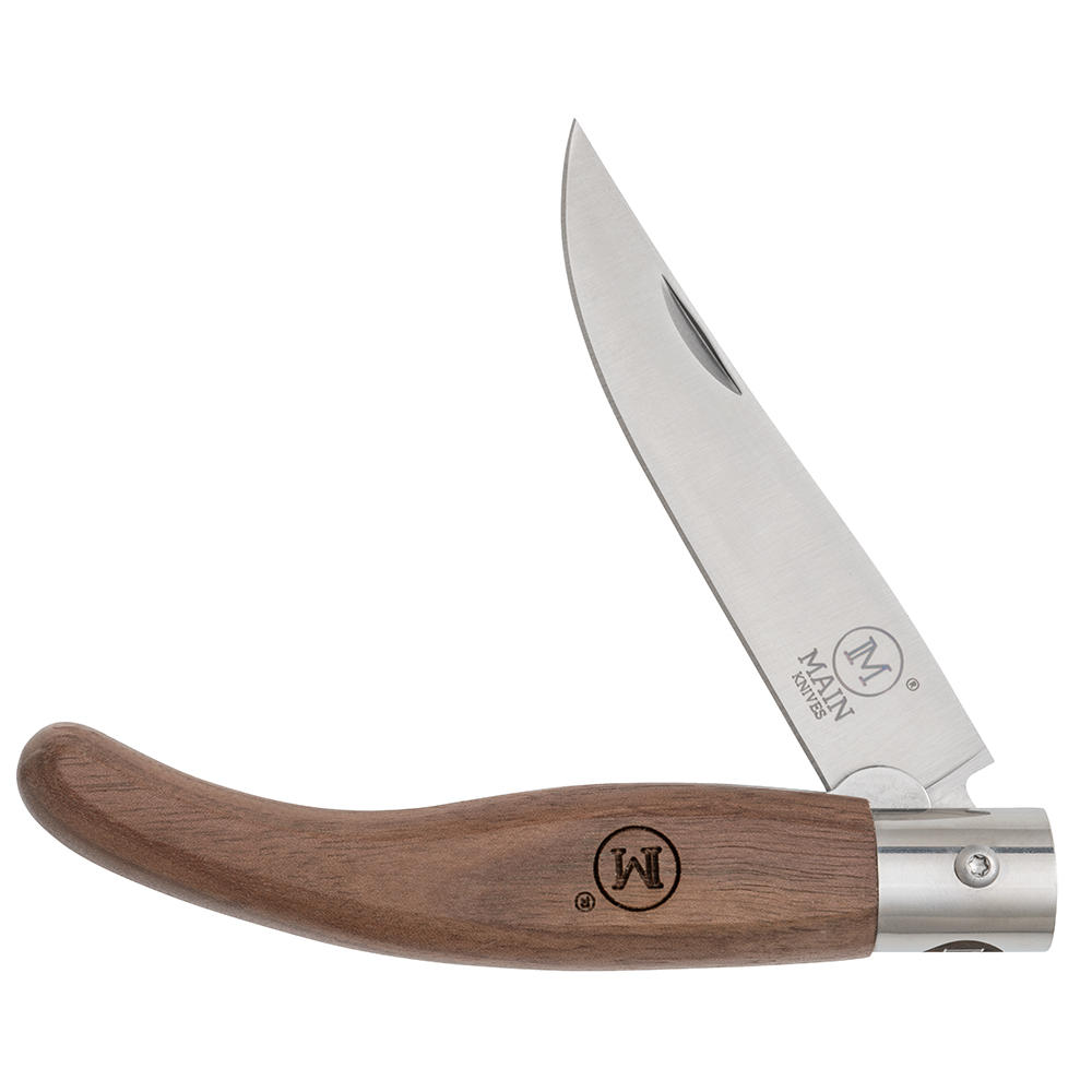 Couteau pliant MAIN » Spanish Line «, noyer