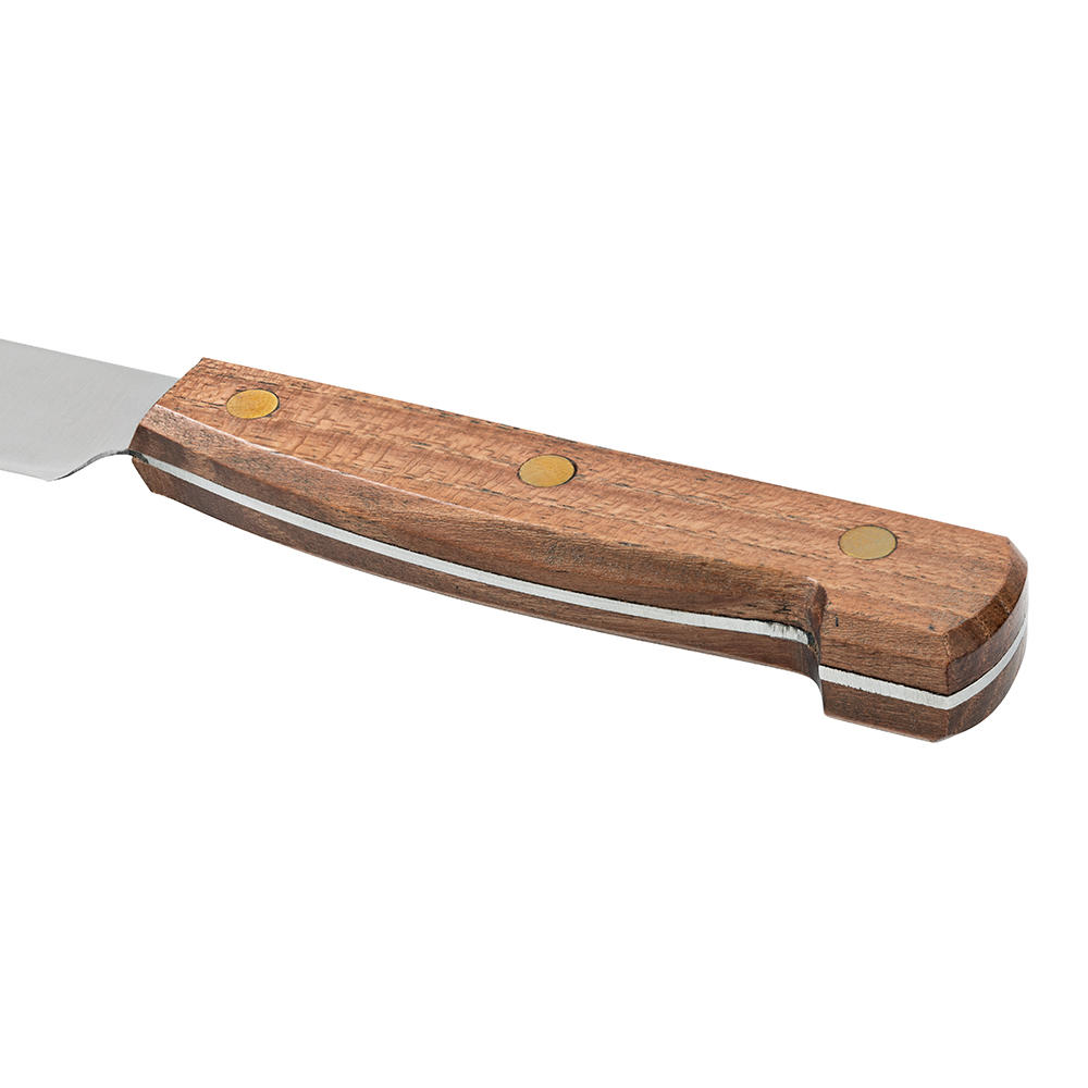 Rustic Cutlery Set, Acacia, with Farmhouse-style Table Knife