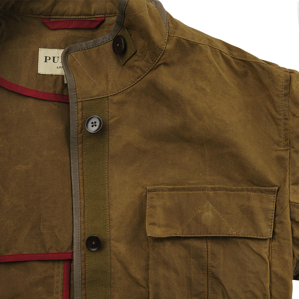 Purdey Damen Dry Wax Utility Jacke