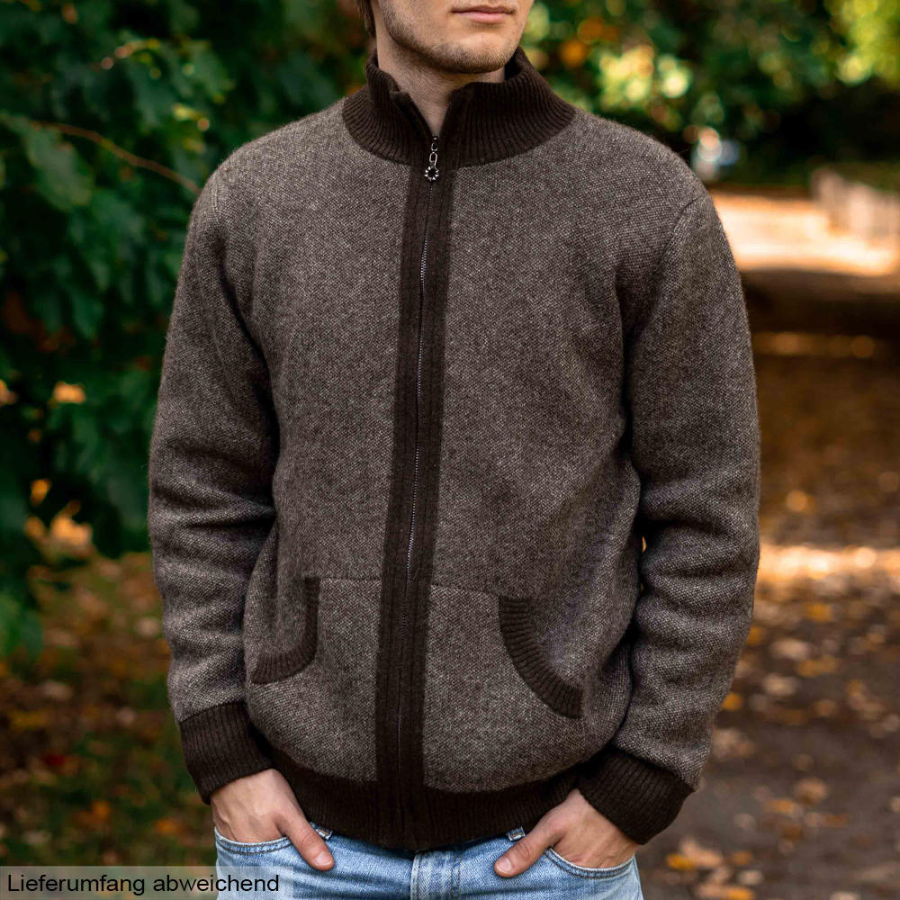 Strickjacke aus Yakwolle