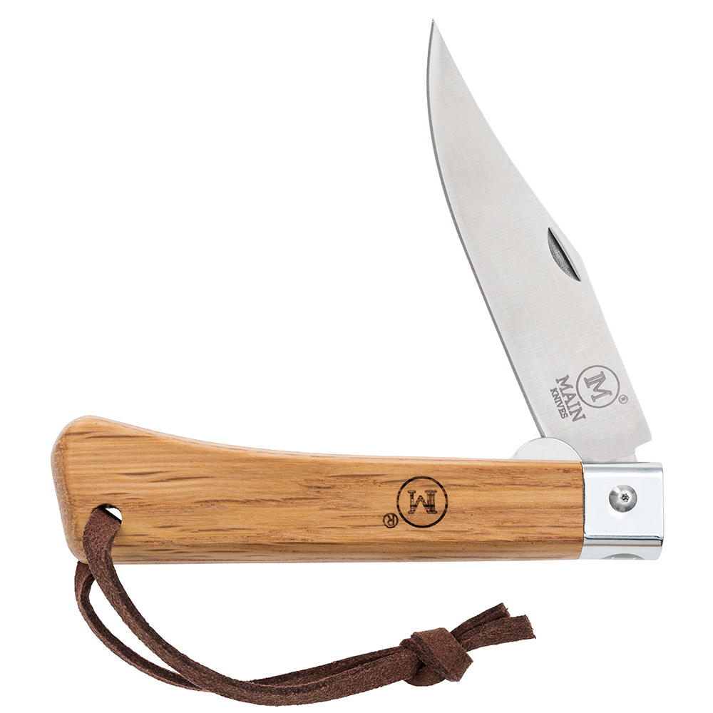 MAIN Klappmesser »Workers Line«, Clip-Point, Eiche