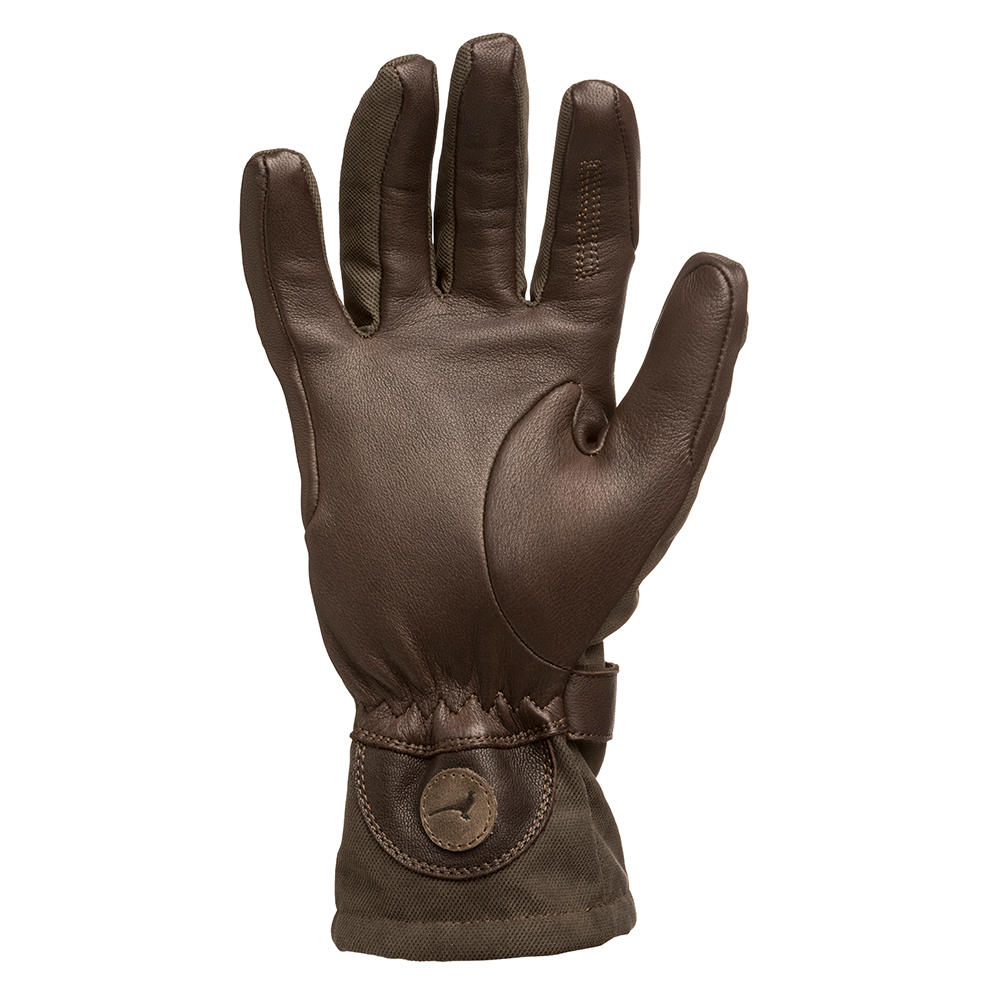 Laksen »Edmonton« Men's Gloves, Green/Brown
