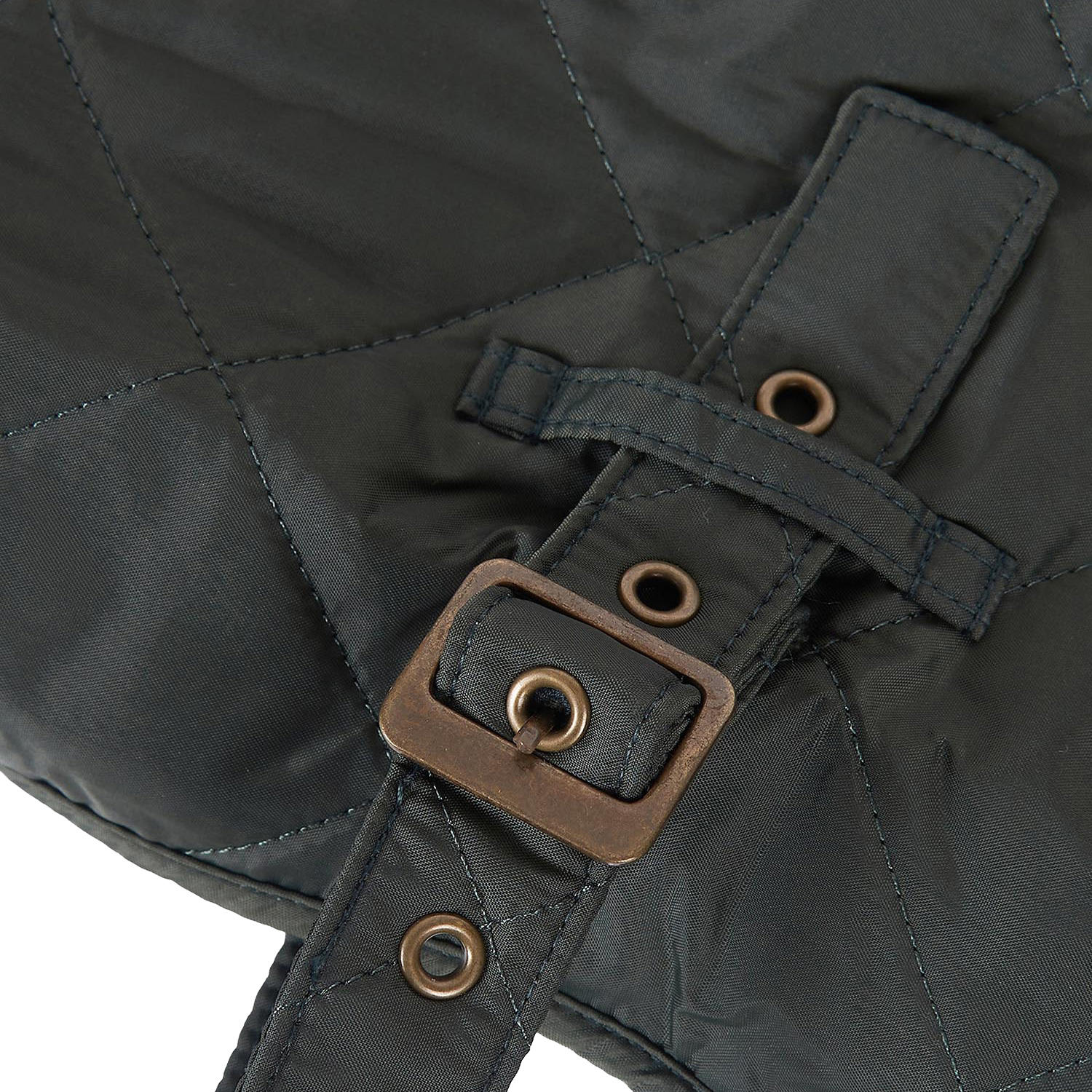 Barbour Hundemantel Quilted, olive, Größe XXL