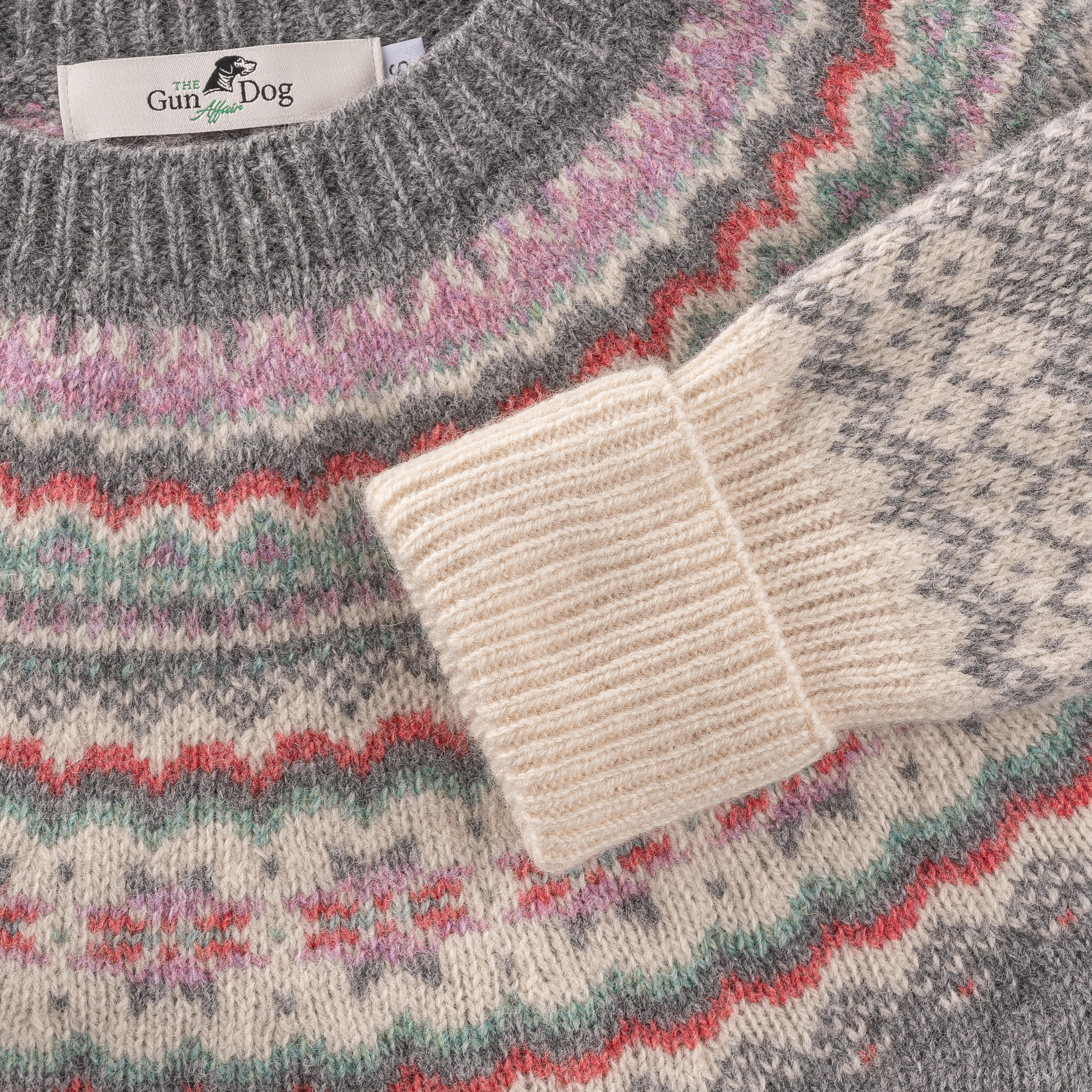 Pull au motif Fair Isle pour femme » Winter «