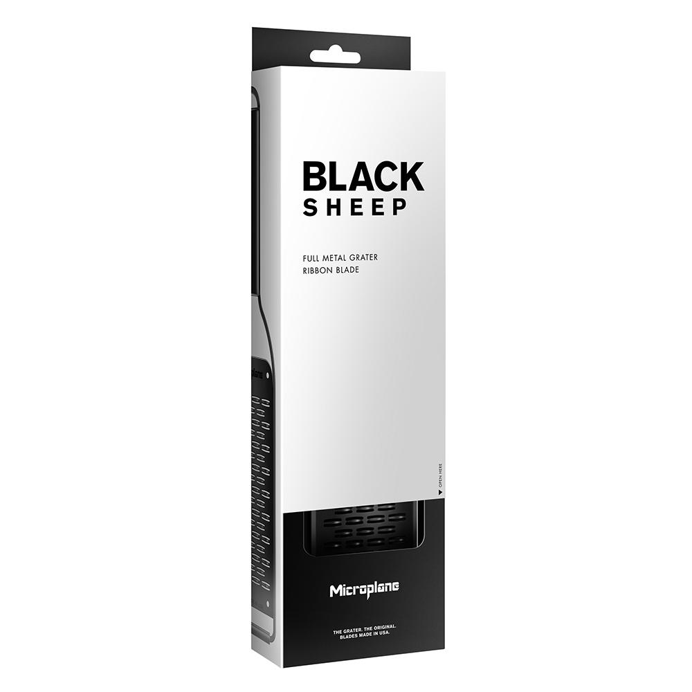 Râpe de cuisine Microplane® » Black Sheep «, lame double tranchant