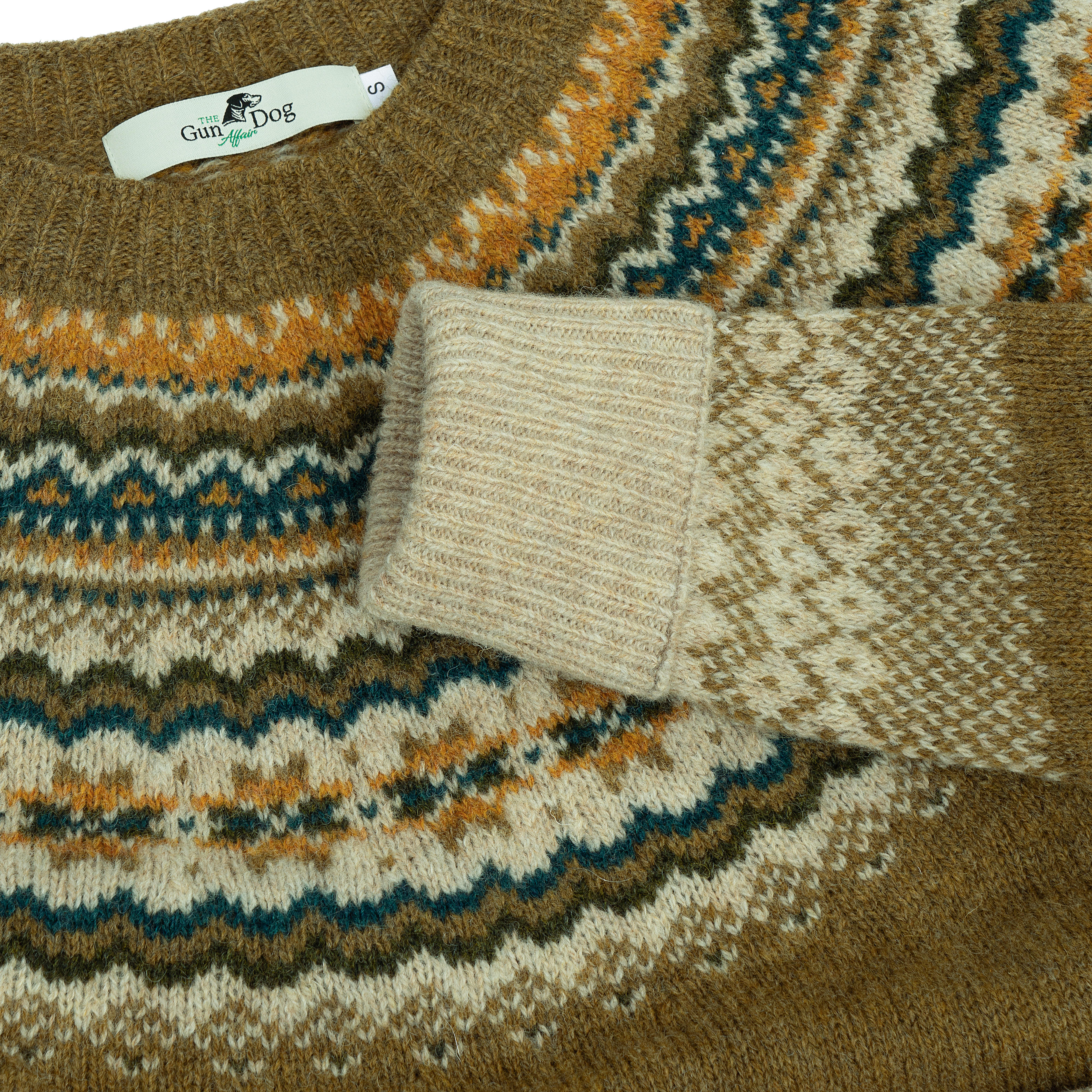 Pull avec motif Fair Isle pour femme » Winter «